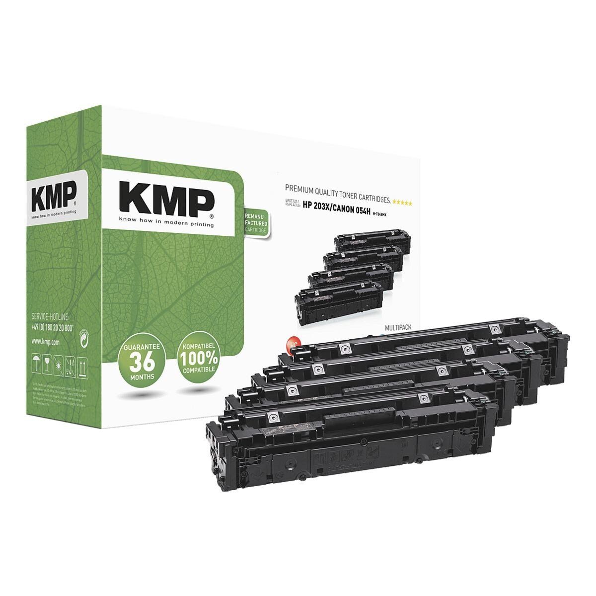 KMP ersetzt »No.203X« CF540X von Tonerpatrone HP Hewlett Packard, No.203X