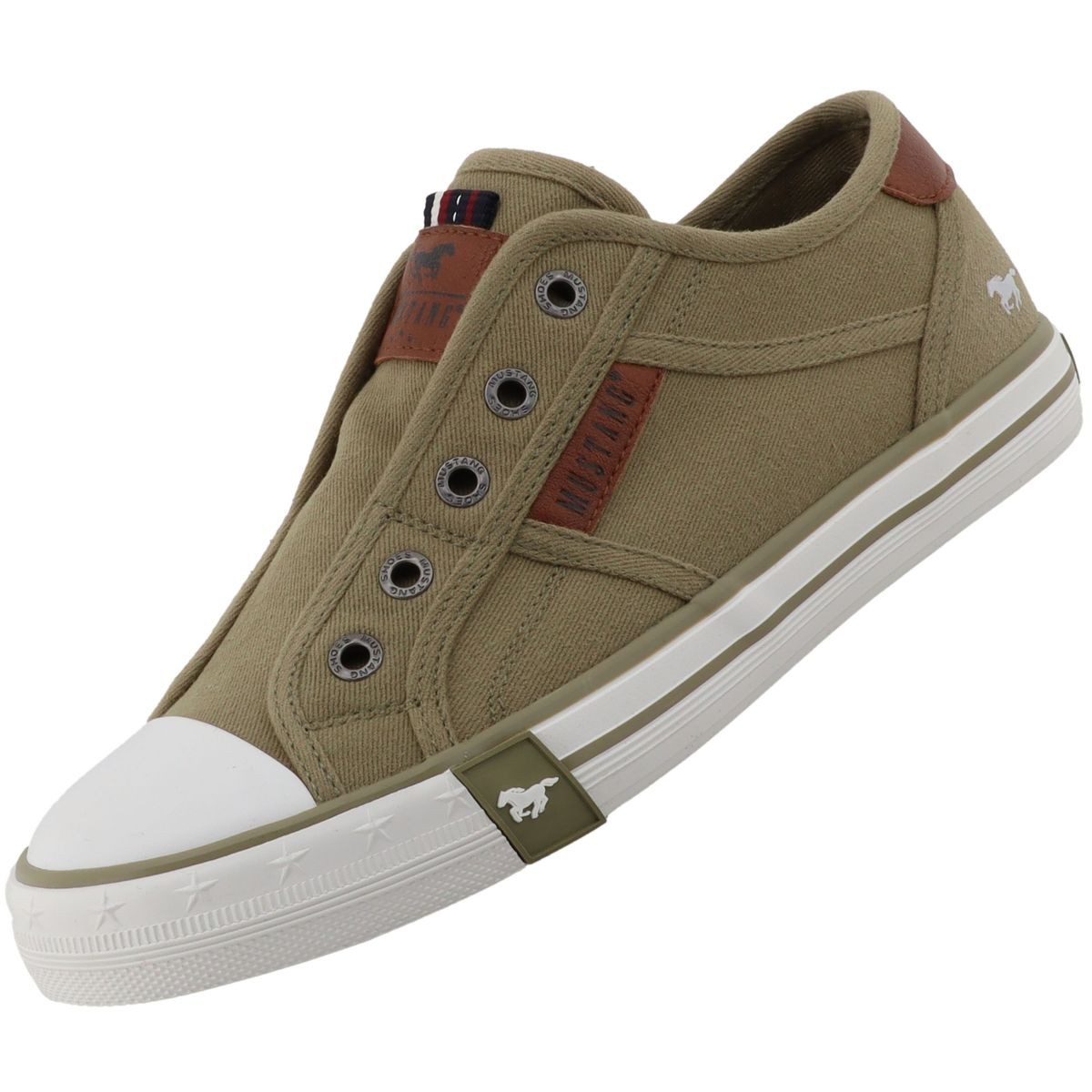 Mustang Shoes 26M0242004-khaki Sneaker