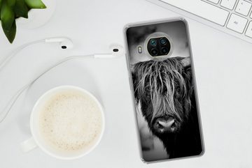 MuchoWow Handyhülle Schottischer Hochländer - Licht - Porträt - Natur, Phone Case, Handyhülle Xiaomi Mi 10T Lite, Silikon, Schutzhülle