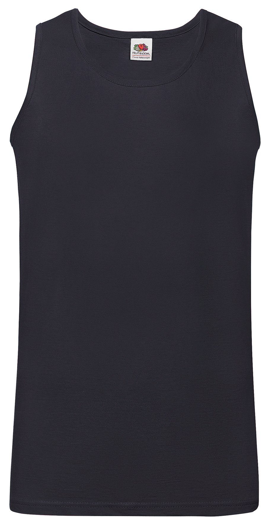 Fruit of the Loom Rundhalsshirt Fruit of the Loom Valueweight Athletic Vest deep navy
