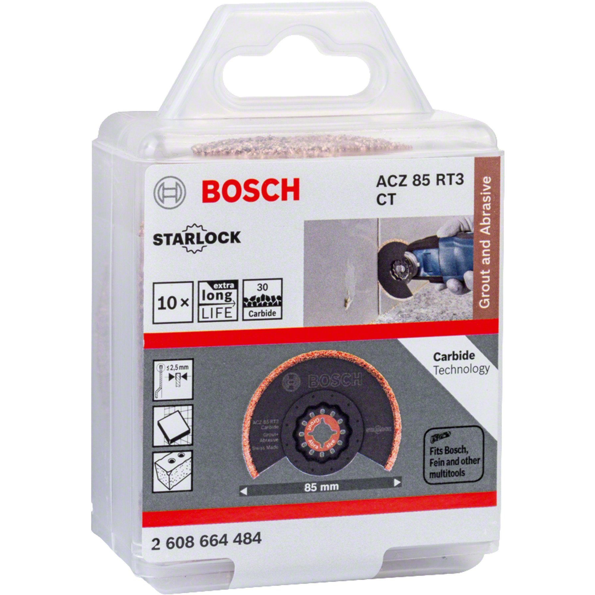 RT3 Segmentsägeblatt Professional BOSCH Sägeblatt Bosch 85 ACZ