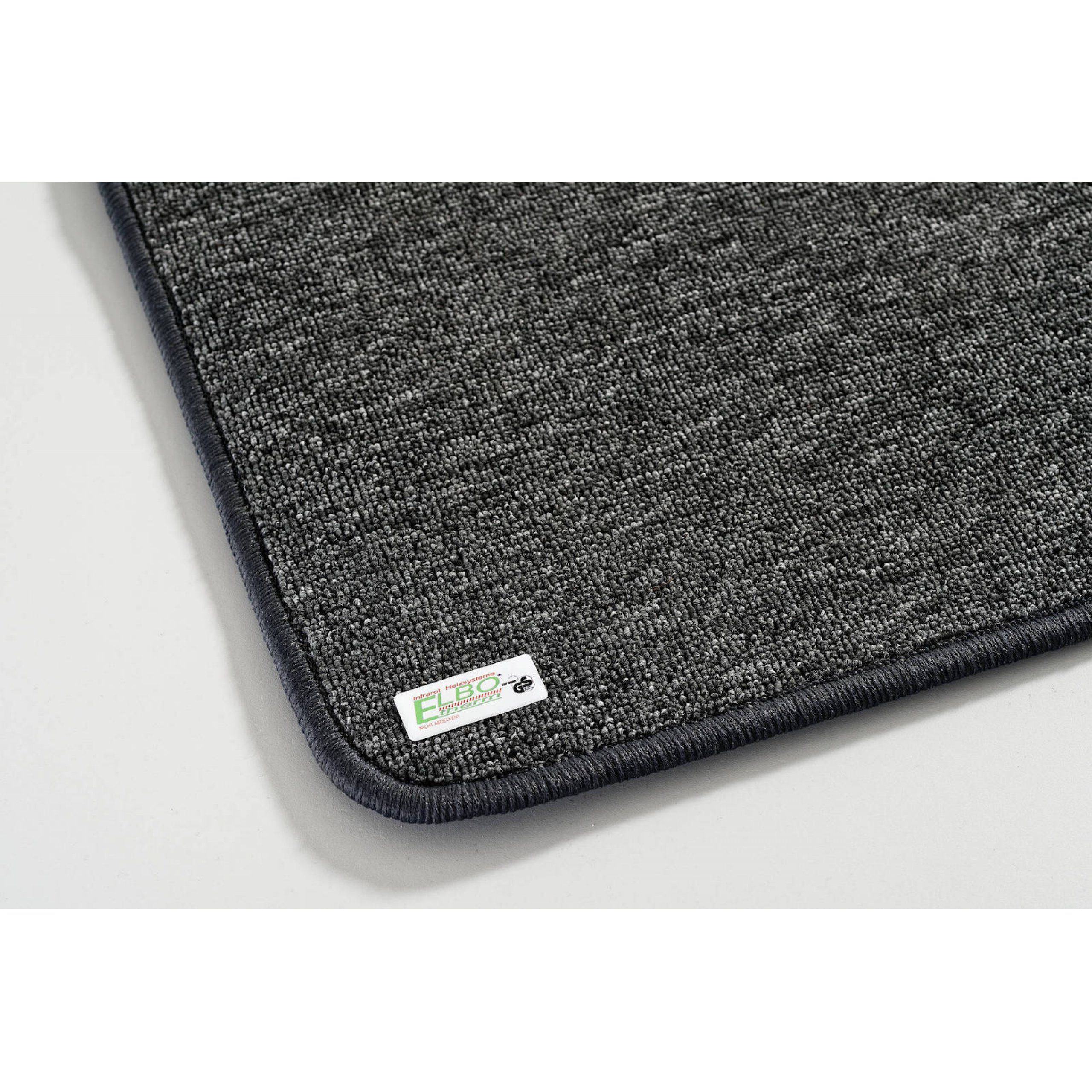 Elbo-Therm Infrarotheizung Elbo-Therm Ober- und Unterseite Heizteppich Wärmeteppich Anthrazit