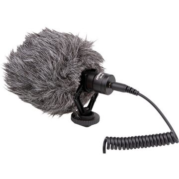 Dörr Mikrofon DÖRR CV-01 Ansteck Mikrofon-Set inkl. Windschutz, inkl. Kabel, Blitzs