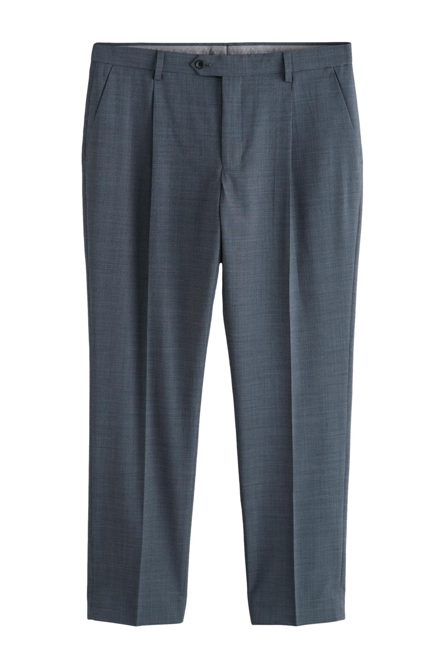 Anzughose N. Premium Strukturierte Tailored Fit Anzughose