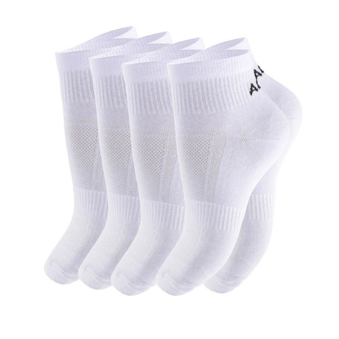 Easy line® Sneakersocken Herren Socken im 4er Set (Set 4 Paar) mit verstärkten Belastungszonen