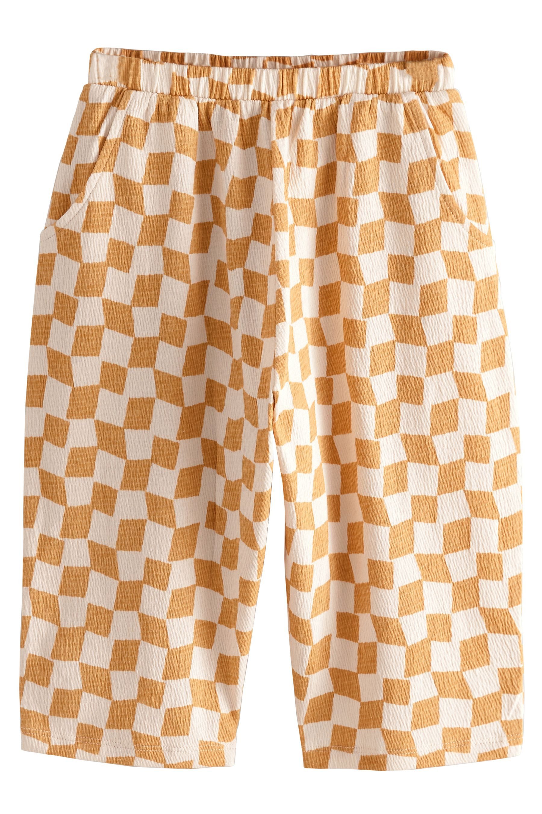 Next Schlupfhose Strukturierte Hose mit weitem günstig online kaufen