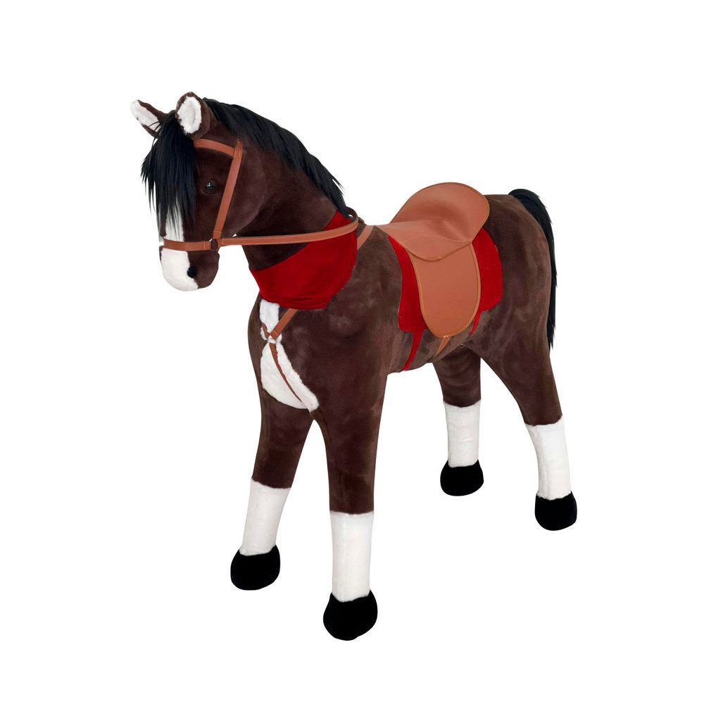 Besttoy Stehpferd Besttoy - Plüschpferd zum Reiten