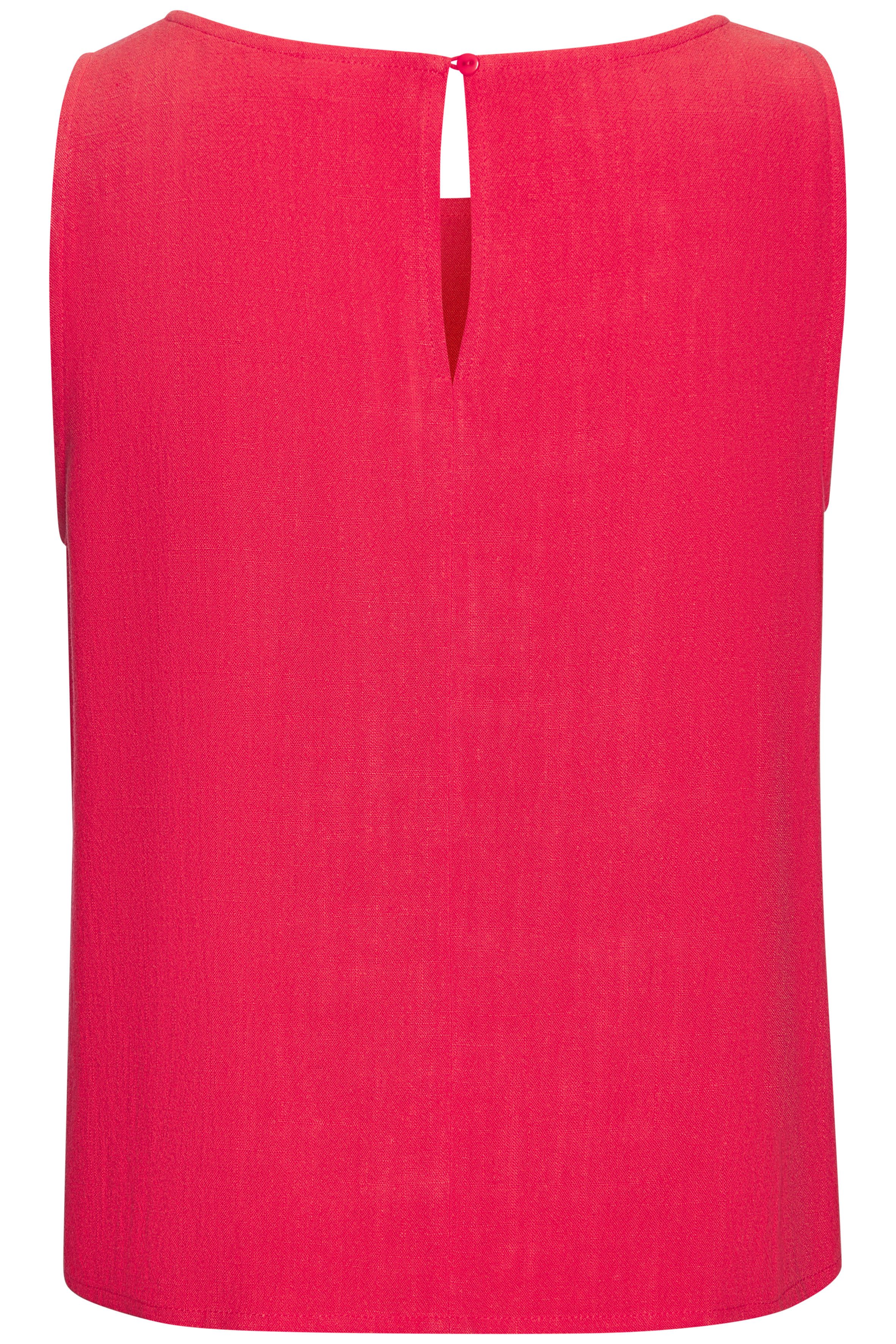 LASCANA Blusentop mit Leinenanteil, kurz geschnittenes Top günstig online kaufen