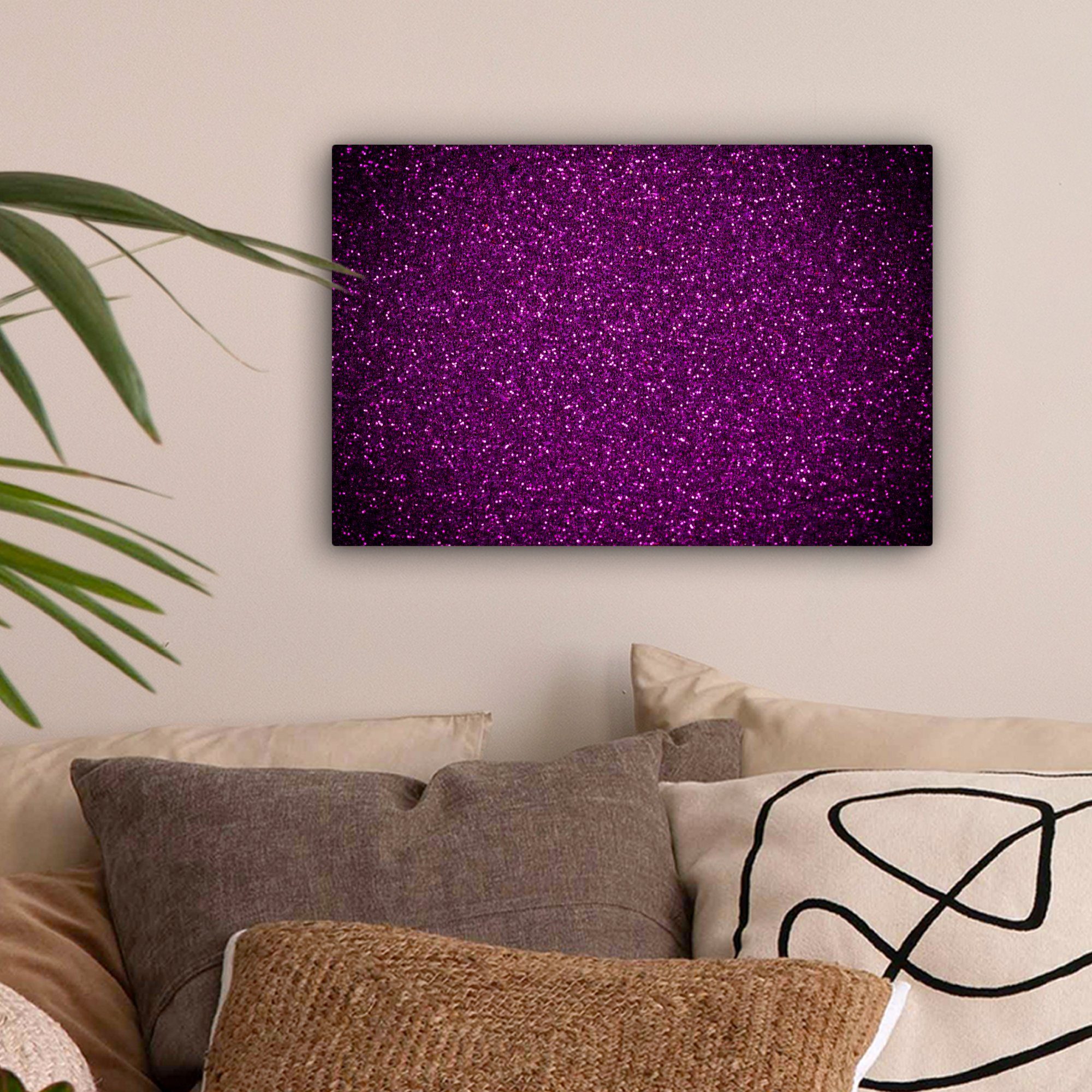 OneMillionCanvasses® Leinwandbild Lila - Rosa - günstig online kaufen