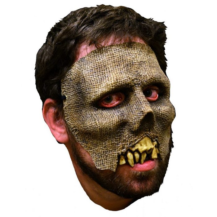 Horror-Shop Zombie-Kostüm Z-Eek! Toxic Toon Halloween Maske - Latex - Halbma IV10526