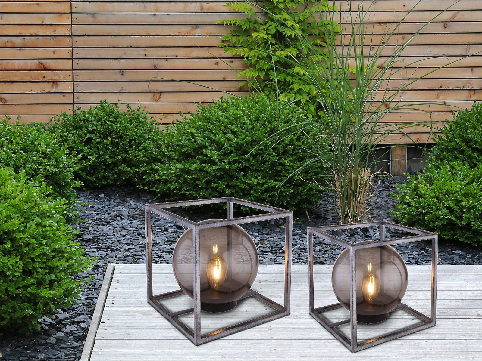 GLOBO LIGHTING LED Solarleuchte, Dämmerungssensor, LED günstig online kaufen