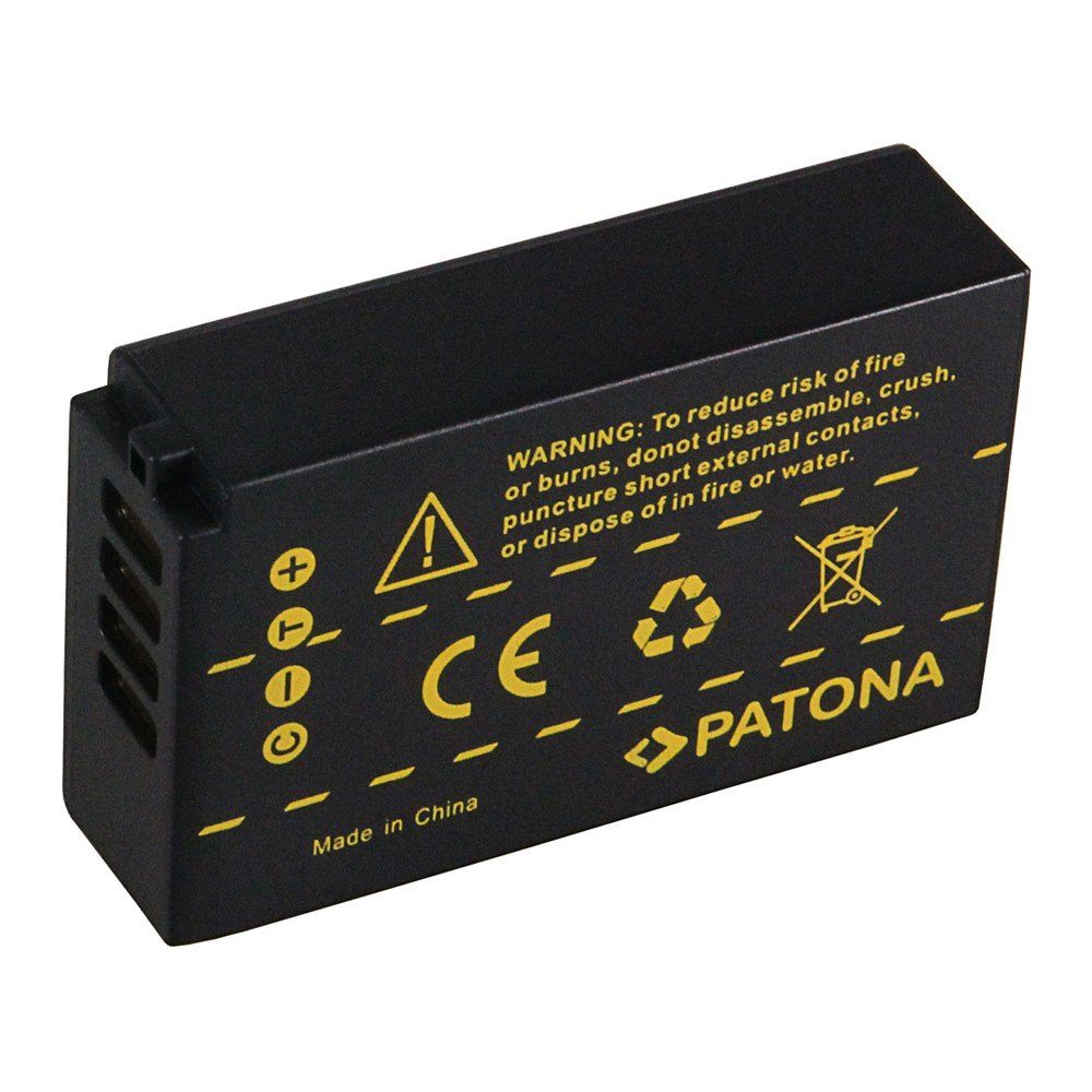 Patona 2x Akku für Nikon EN-EL20 Kamera-Akku Ersatzakku Kameraakku 800 mAh (7,2 V, 2 St), EN-EL20a 1 J-1 1J1 J1 1V3 1 V-3 V3 ENEL20 ENEL20