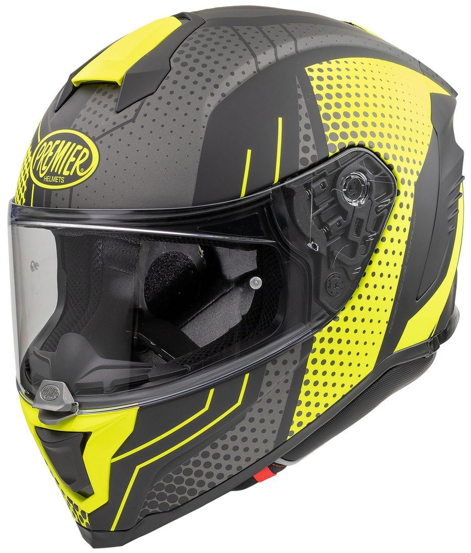 Premier Motorradhelm Hyper BP Y 9 BM Helm, vorbereitet für Kommunikationssystem