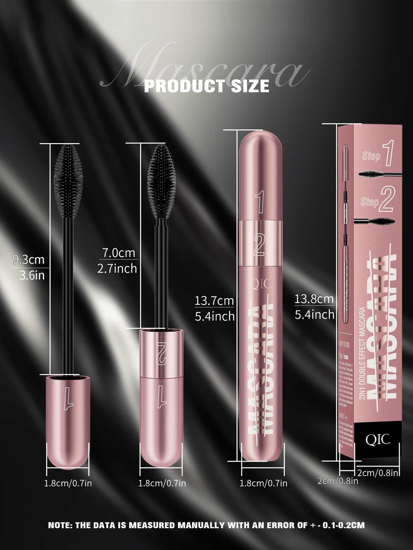 DEBAIJIA Mascara 1Pcs Lift &Curl Mascara Voller-Wimpern-Mascara Langanhaltend