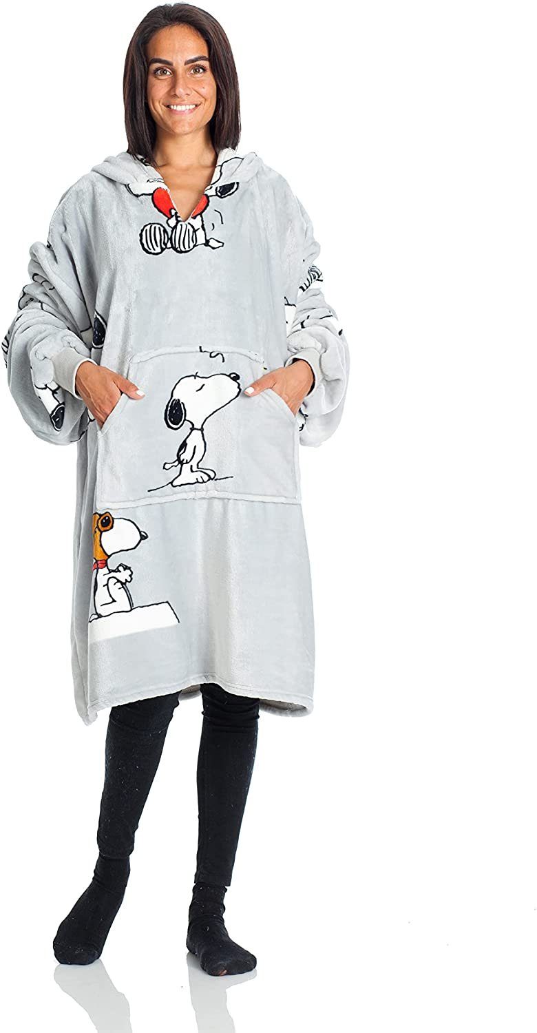 Kanguru XXL-Pullover Snoopy Kinderdecke für Hoodie, Frauen, & Männer Kanguru