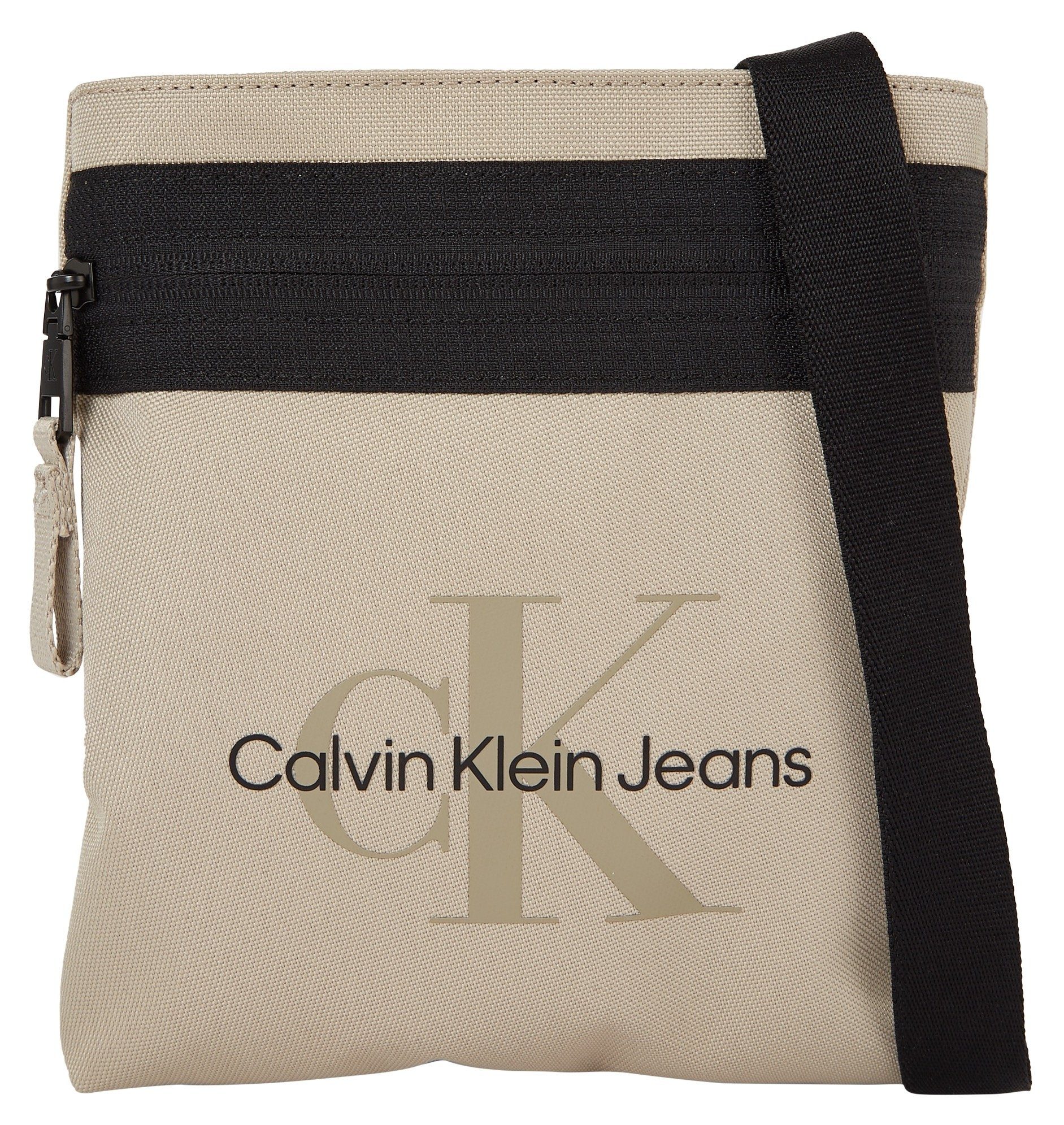 M, Calvin Mini Klein SPORT ESSENTIALS Umhängetasche FLATPACK18 Jeans kleine Bag