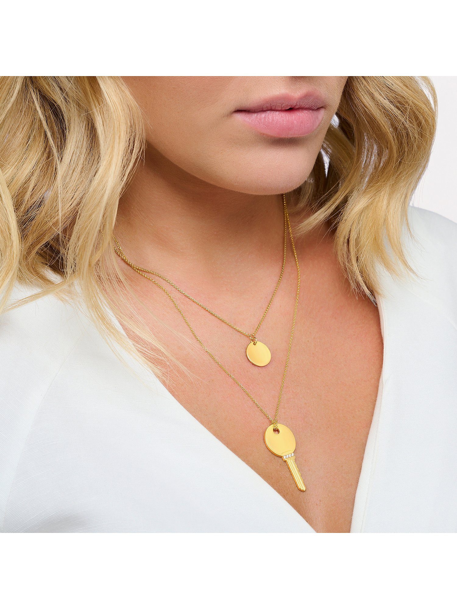 THOMAS SABO Silberkette Thomas Sabo Dame... THOMAS SABO Silberkette Thomas Sabo Dame...