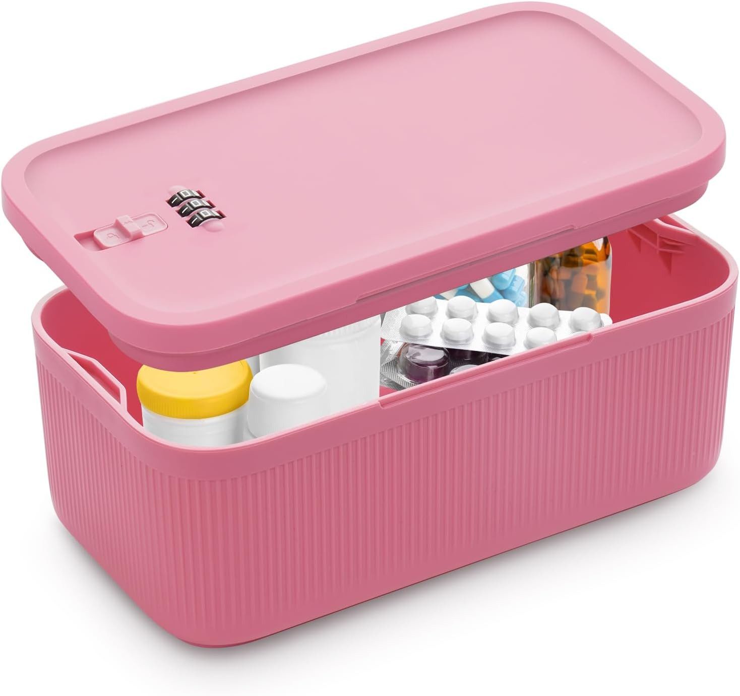 Aufbewahrungsbox Abschließbare Aufbewahrungsbox Medizin Box Handy Schloss Box