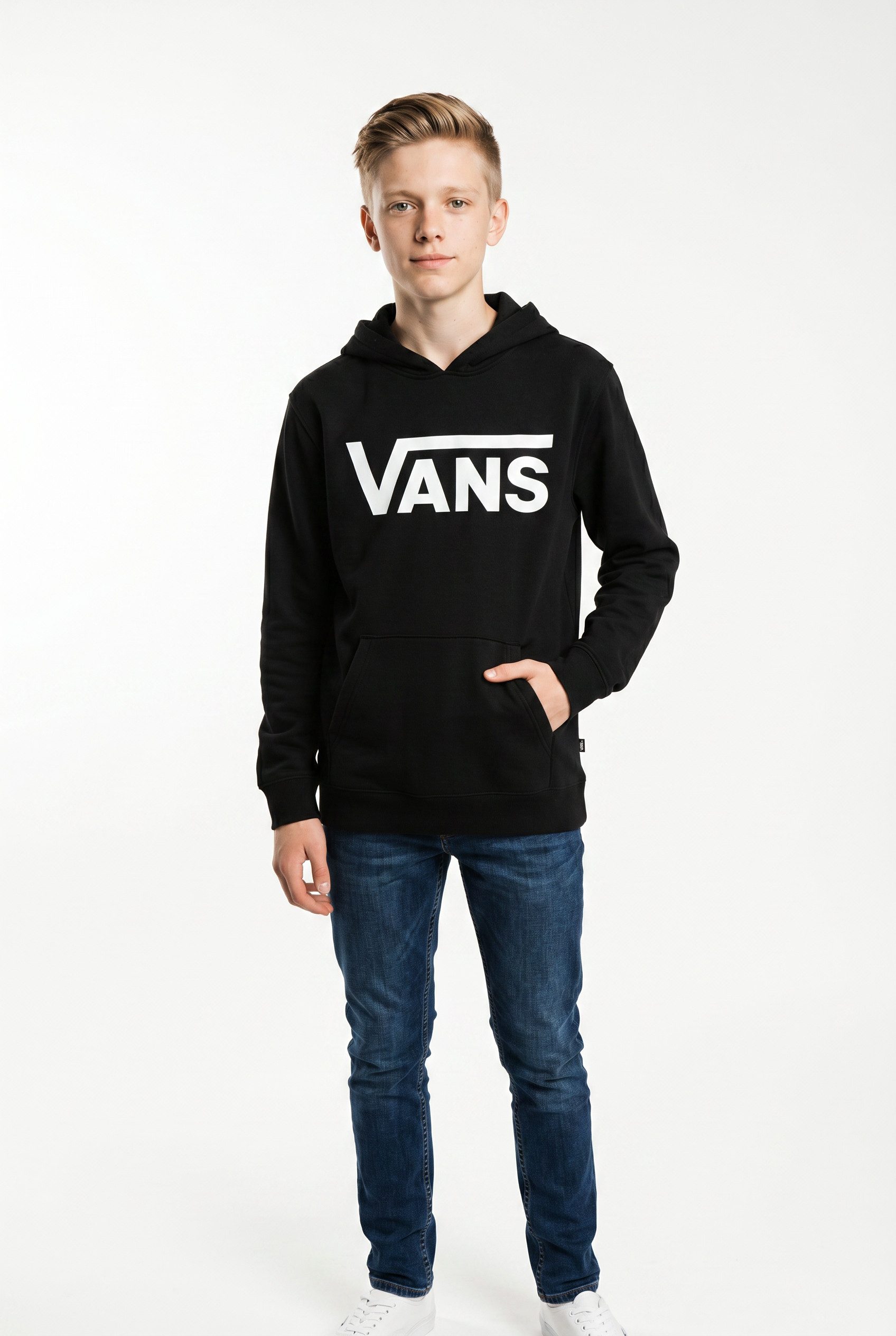 Vans Kapuzensweatshirt VANS CLASSIC II PO mit Kapuze, aus Baumwolle und Polyester