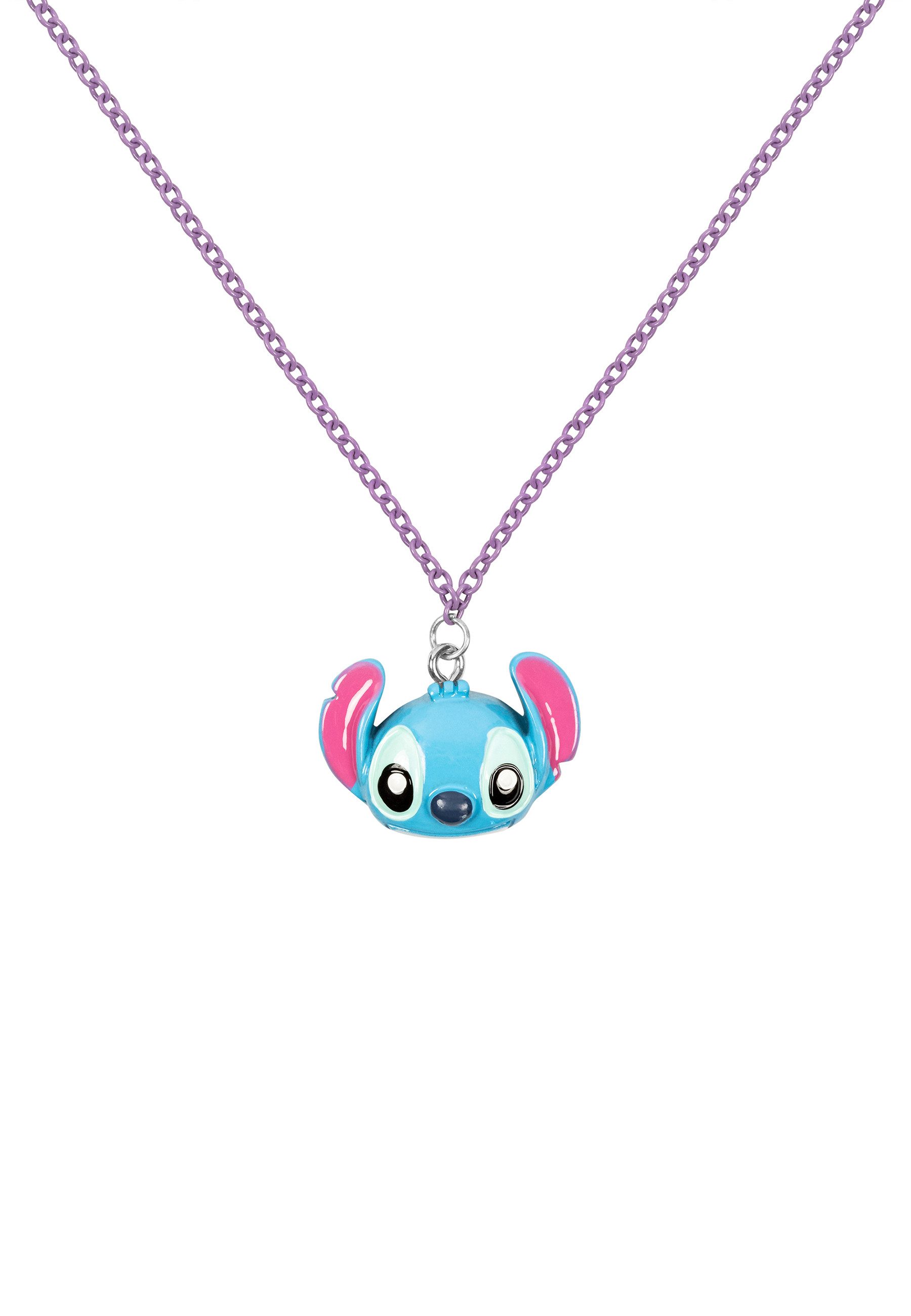DISNEY Jewelry Collier Halskette Disney Lilo & Stitch Ohana Stitch Double Layered (Set)