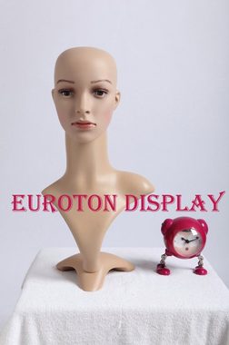 Eurotondisplay Schneiderpuppe Dekokopf Perückenkopf Schaufensterpuppe weibliche männliche Köpfe, Nicht zutreffend