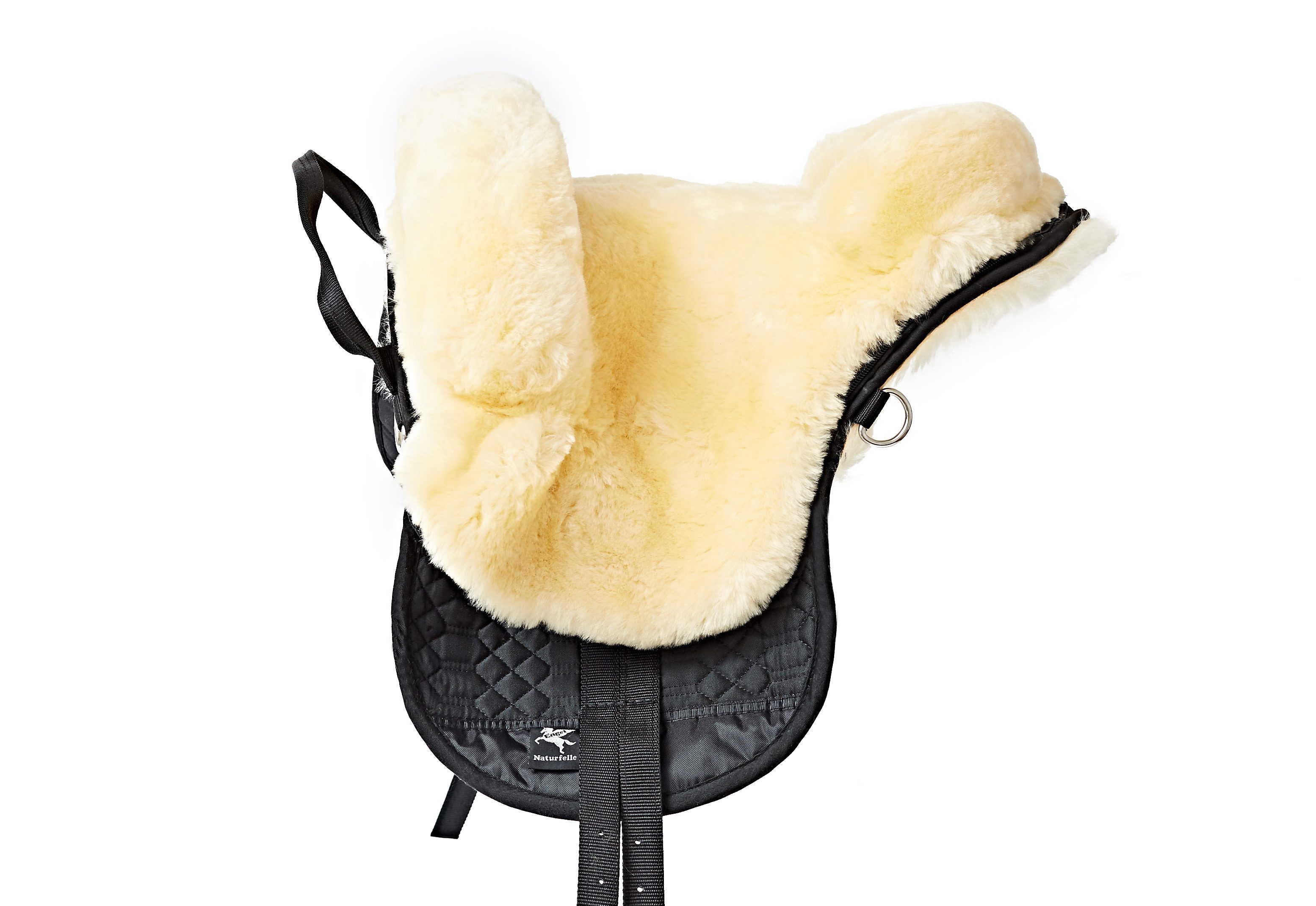 Engel Reitsport Dressursattel Fellsattel aus echtem Lammfell und robustem Steppstoff aufpolsterbar, (1-St)