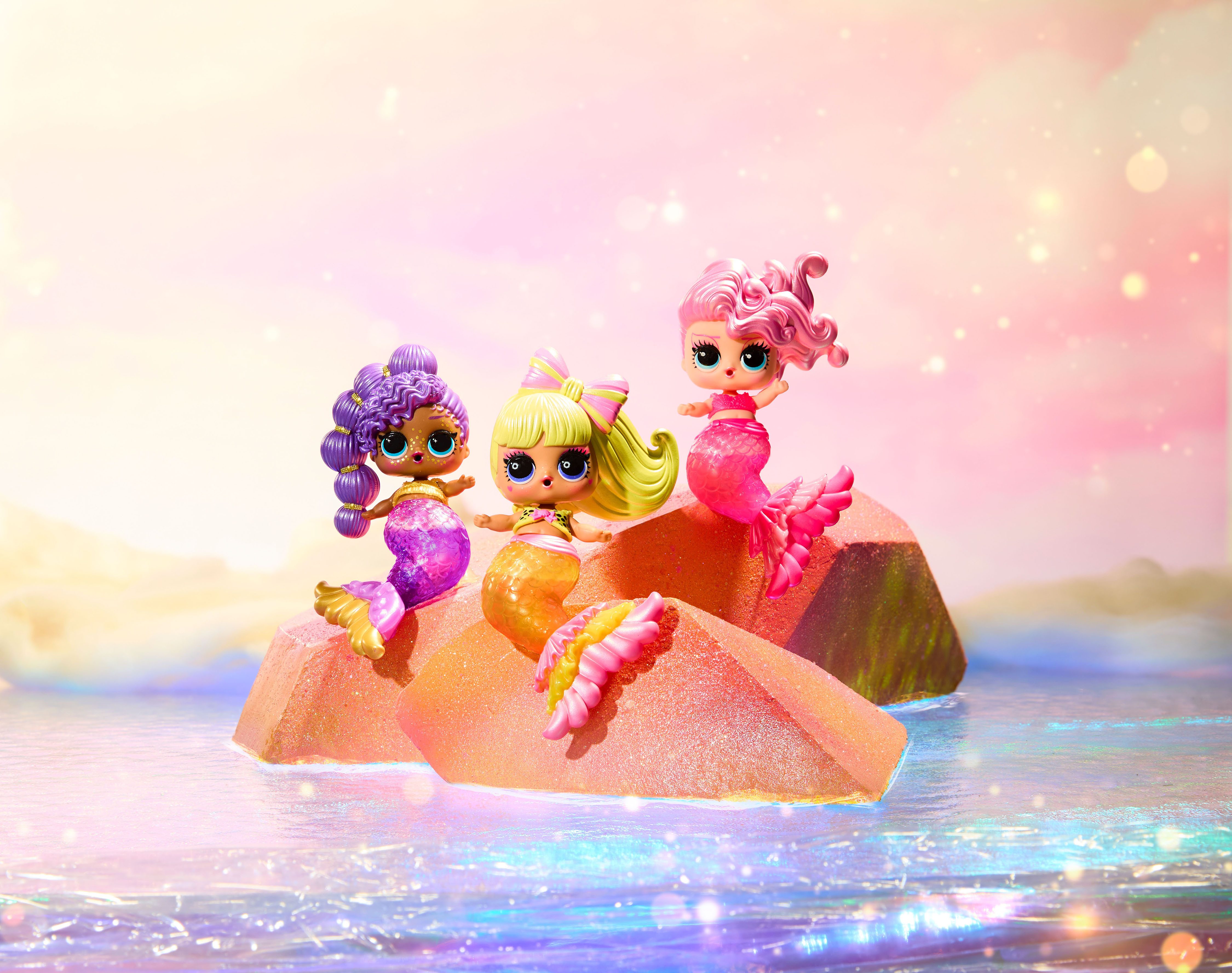 L.O.L. SURPRISE! Anziehpuppe L.O.L. Surprise Mermaids! Makeover Magic Tots, Variante nicht wählbar