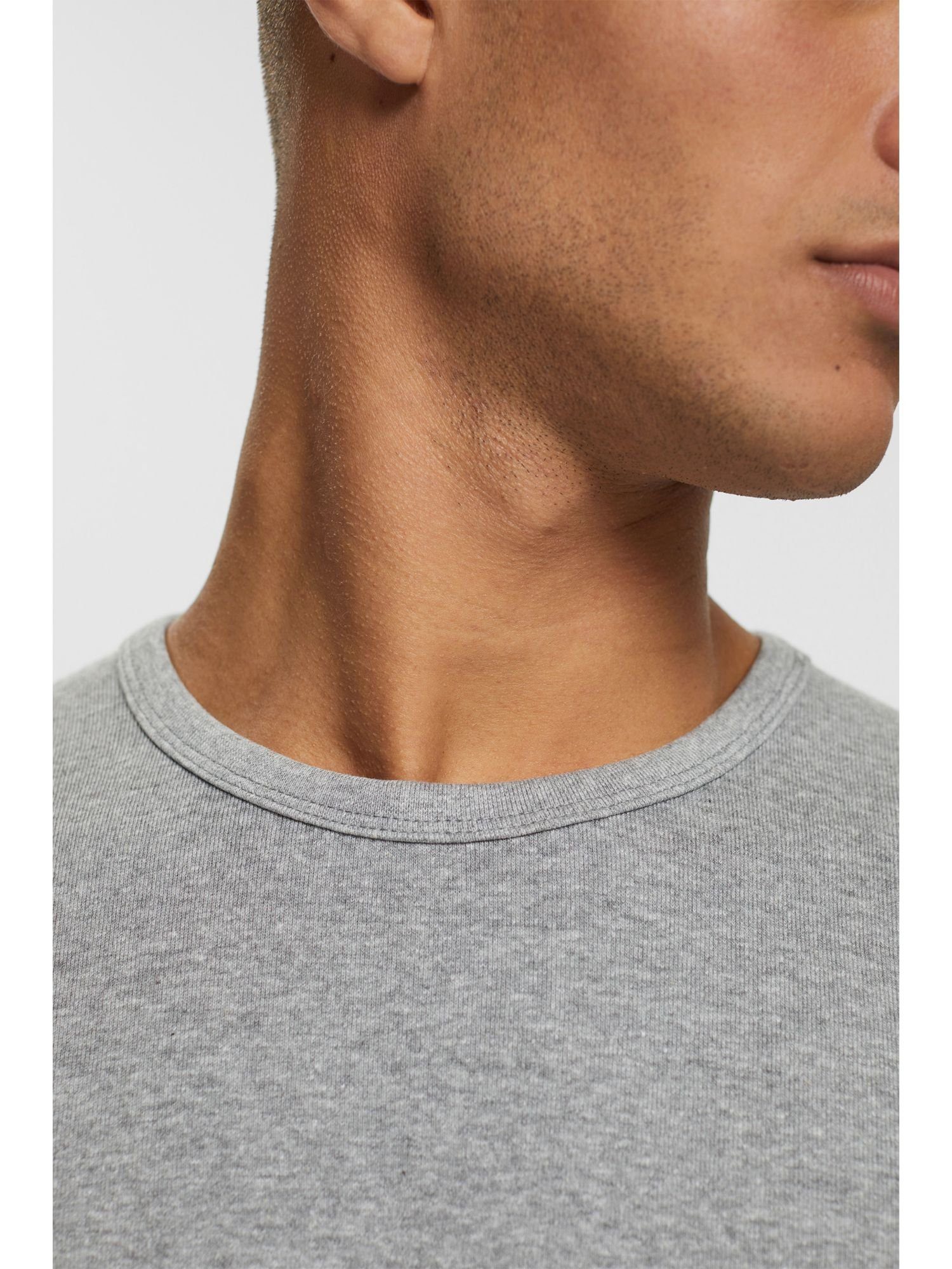 Esprit T-Shirt Jersey-T-Shirt in Slim (1-tlg) Fit