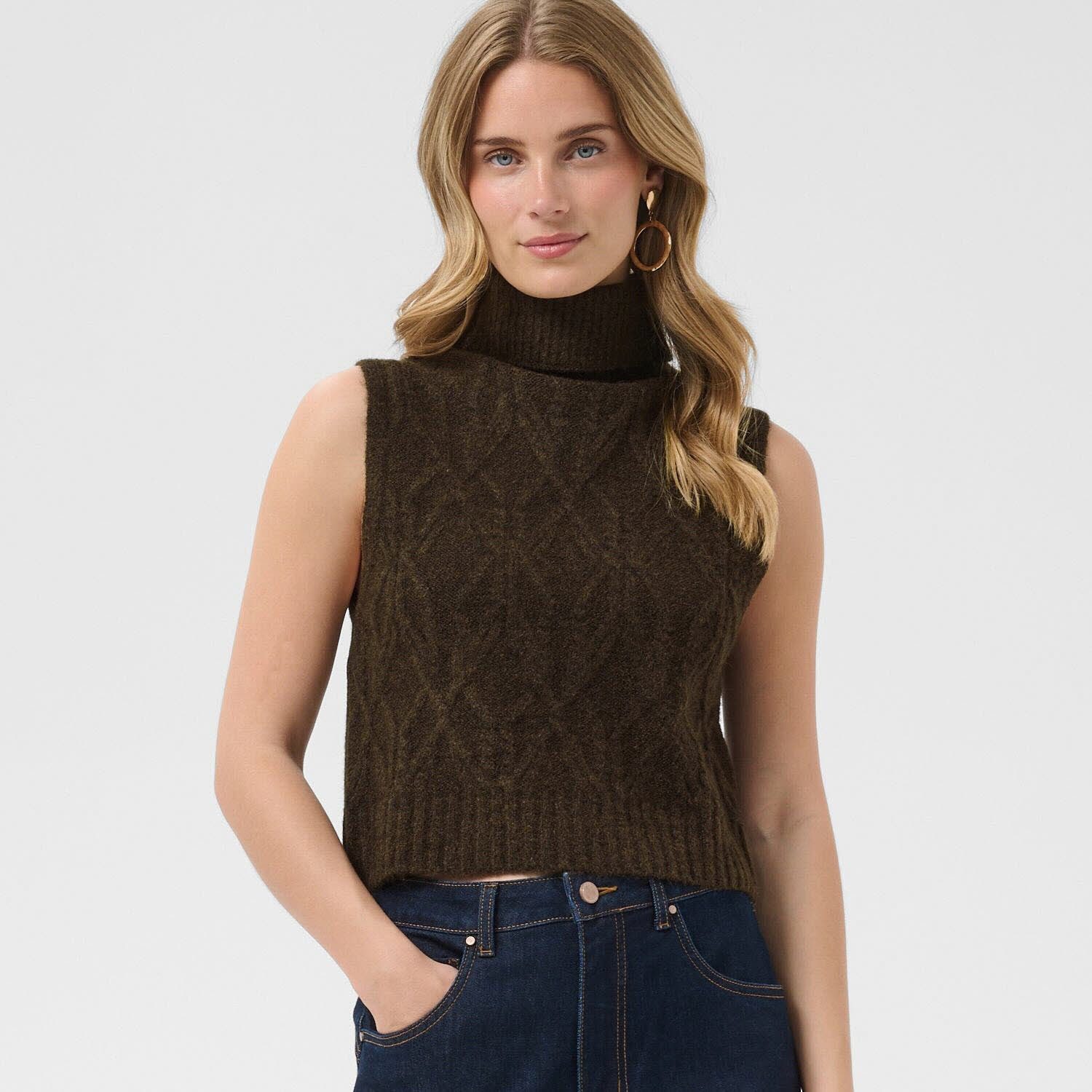 Cream Pullunder CRElsie Knit Slipover
