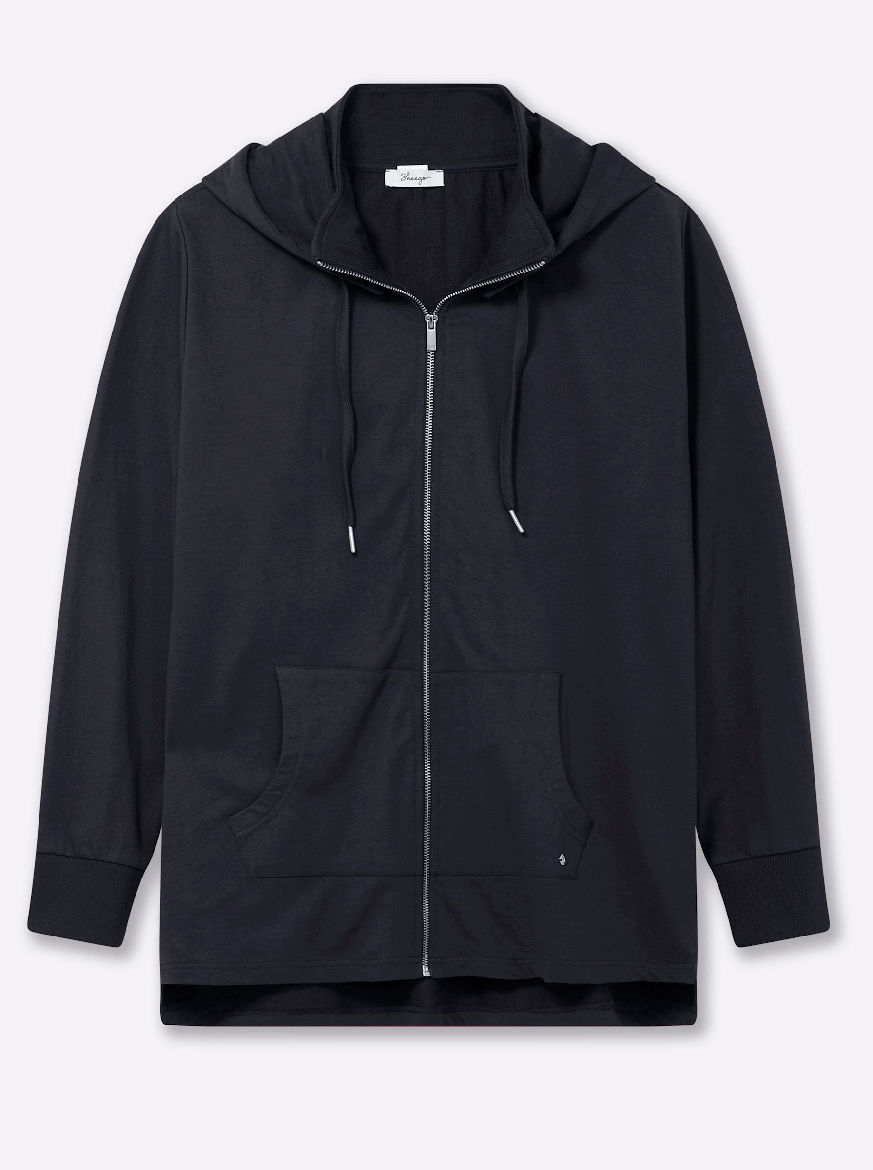 Shirtjacke Sweatjacke Langarm