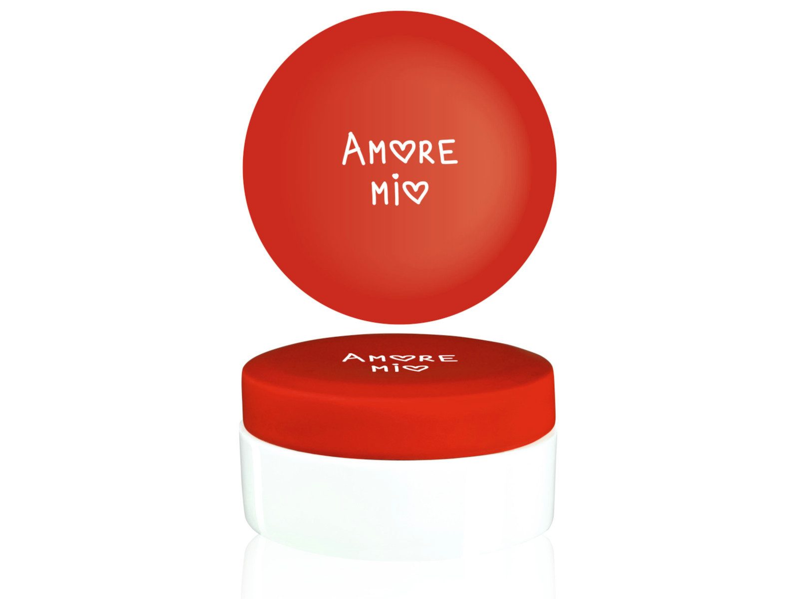 ASA SELECTION Vorratsdose beauty for you Dose Amore Mio rot 10cm, Porzellan