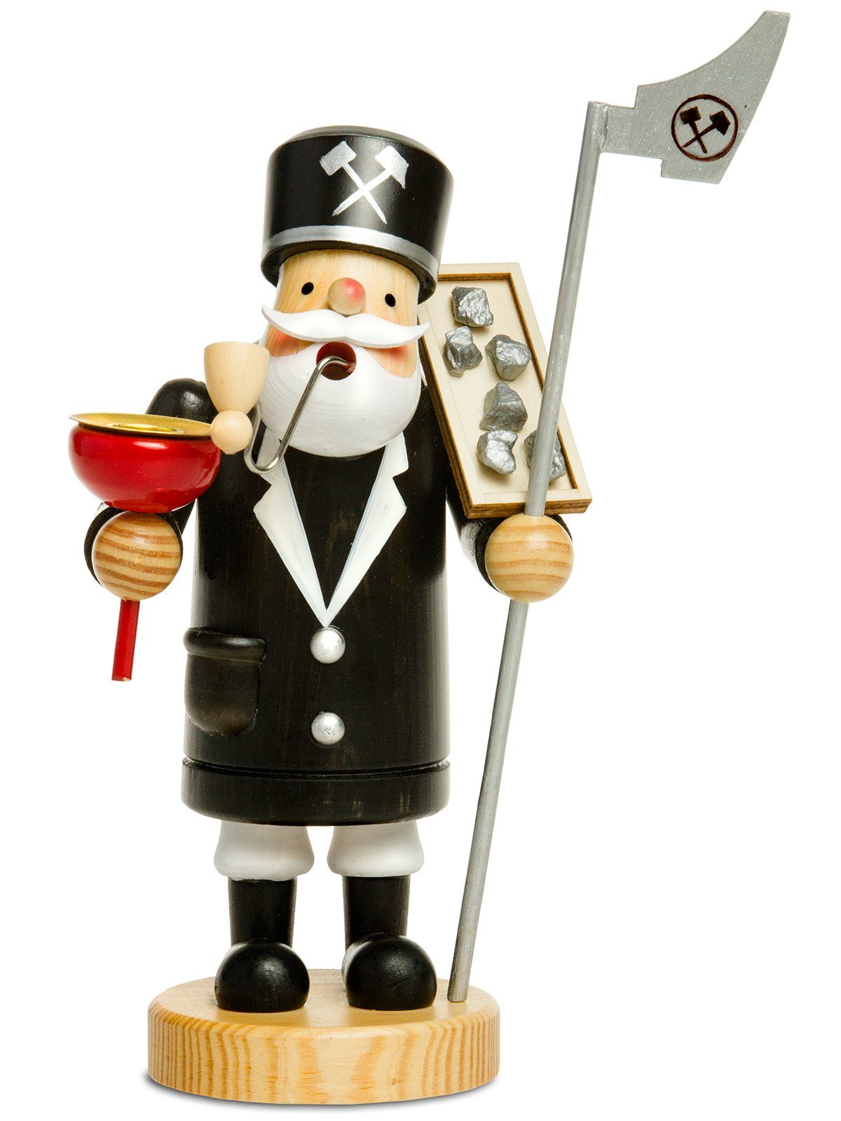 SIKORA Weihnachtsfigur RM-A Räuchermännchen aus Holz günstig online kaufen