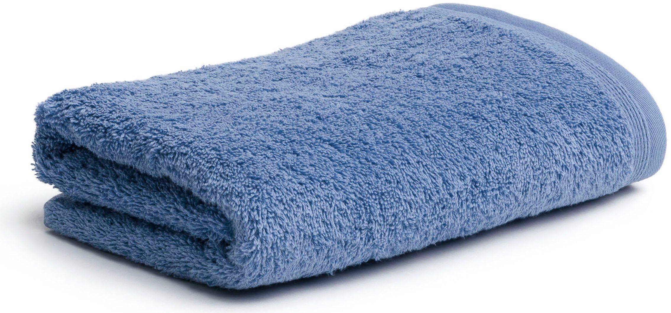 Möve Handtücher Superwuschel, Walkfrottee (1-St), Handtuch mit Bordüre, 100% Premium Cotton Baumwolle, einfarbig, weich