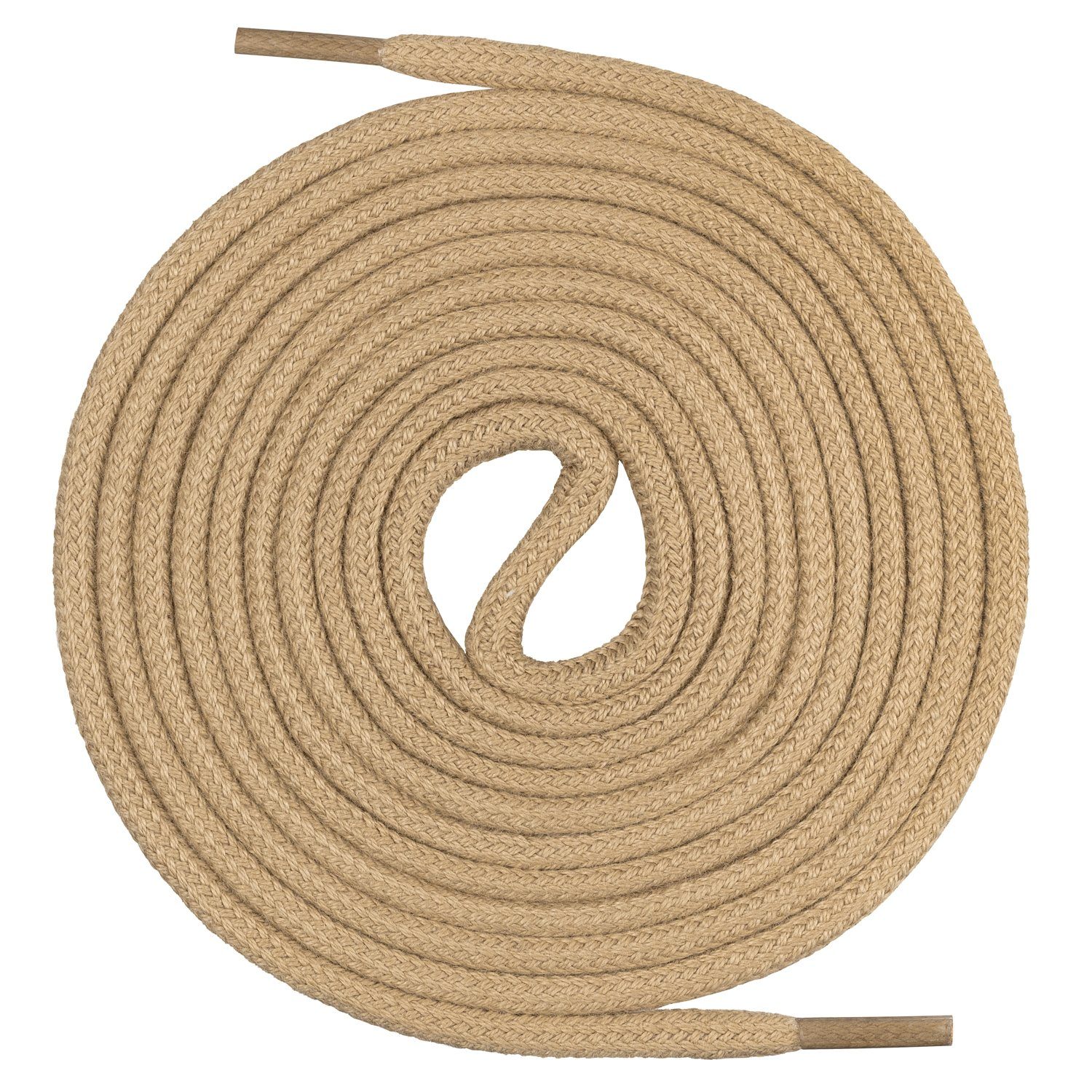 Mount Swiss Schnürsenkel runde Schnürsenkel aus 100% Baumwolle, reißfest, ø 3 mm -4 mm, Längen