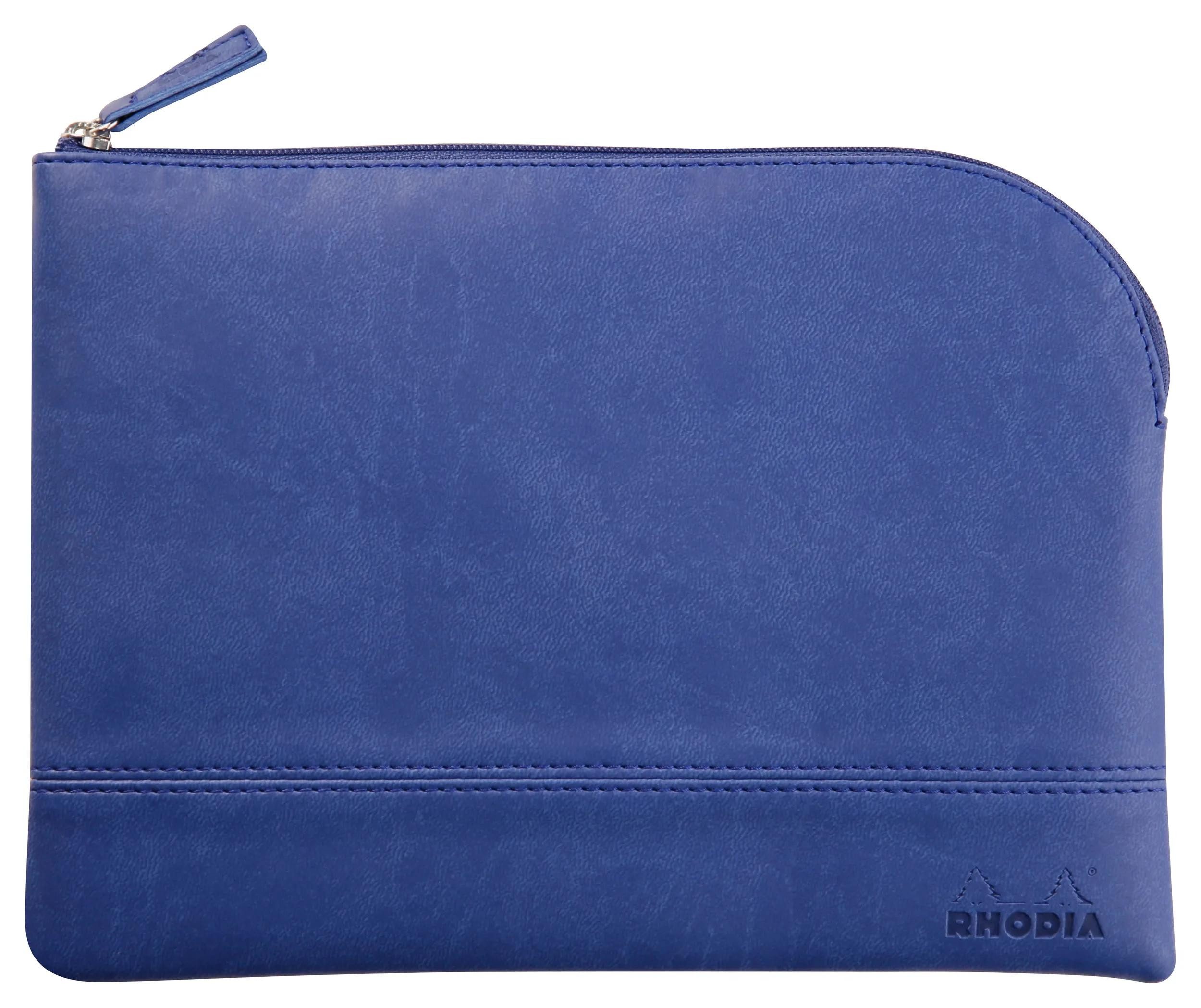 Rhodia Organizer Rhodiarama Etui aus Kunstleder Reißverschluss, 16x22 cm Saphir 116638C, Rhodia, Blöcke, Hefte und Ноутбуки