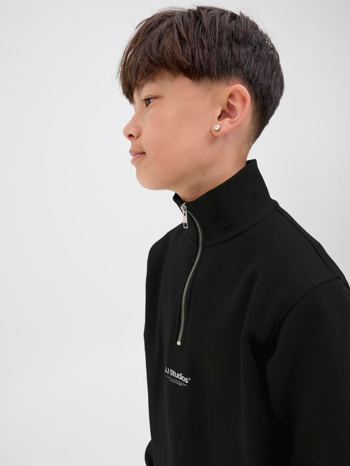 Jack & Jones Junior Sweatshirt Jjesoho Sweat Quarter Zip Hn Jnr – Bild 5 von 5