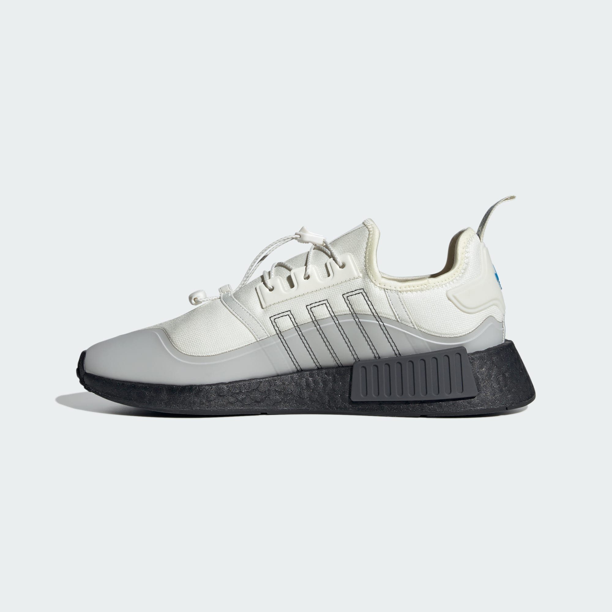 Six NMD_R1 Off Grey SCHUH adidas Grey White Originals / Sneaker Two /