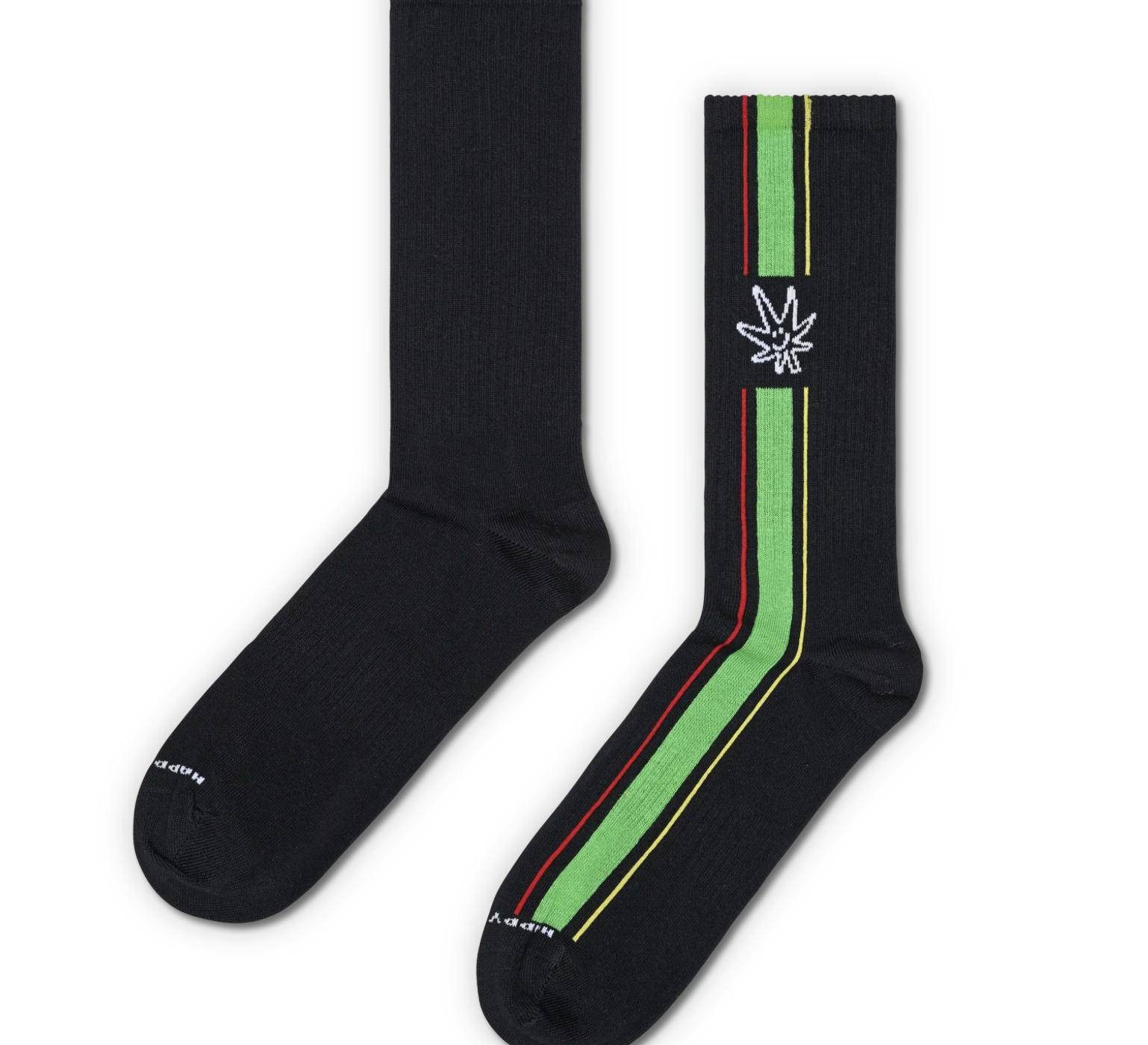 Happy Socks Freizeitsocken Happy Leaf Sneaker Socken