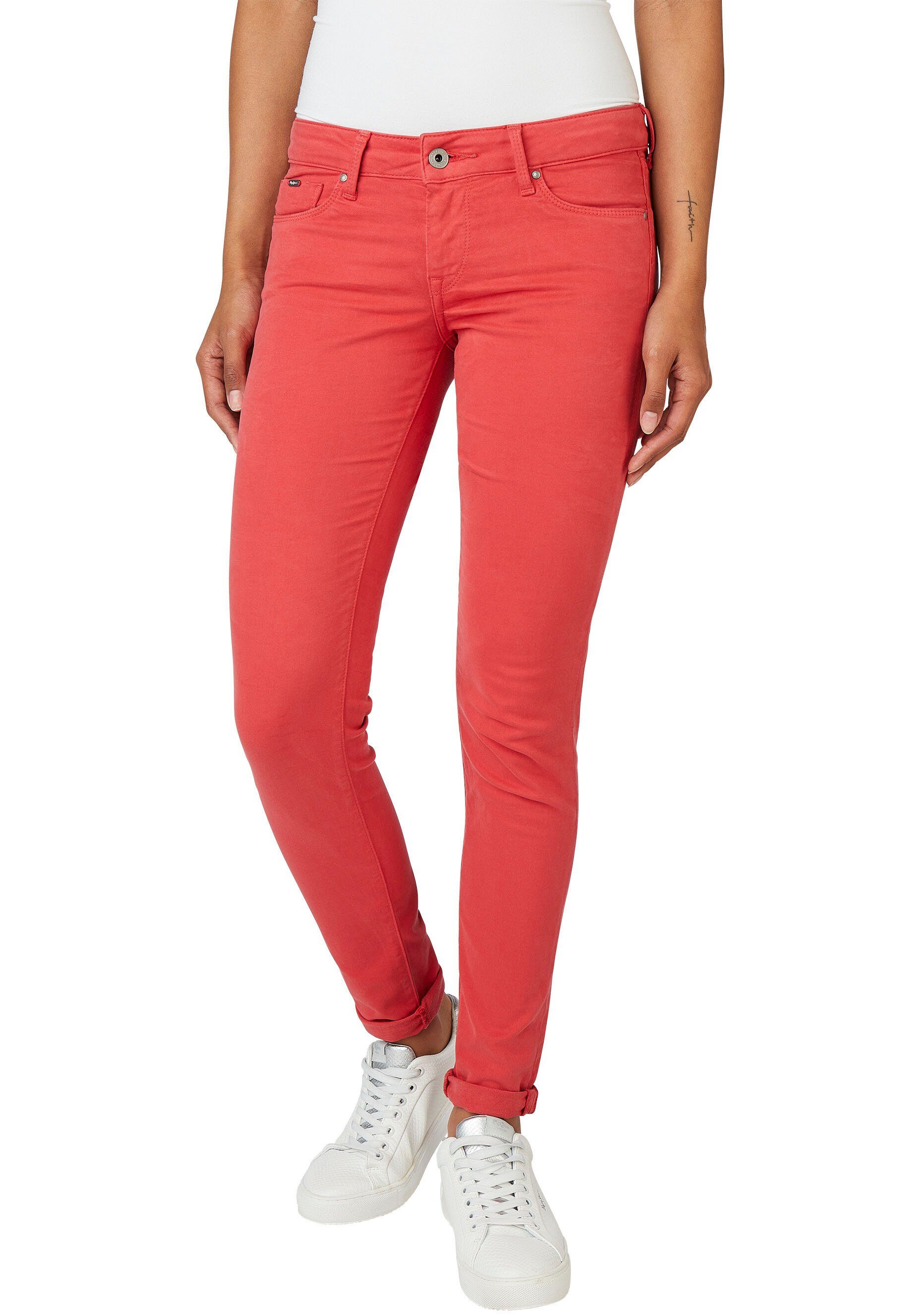 Soho Pepe studio red Skinny 5-Pocket-Hose Jeans