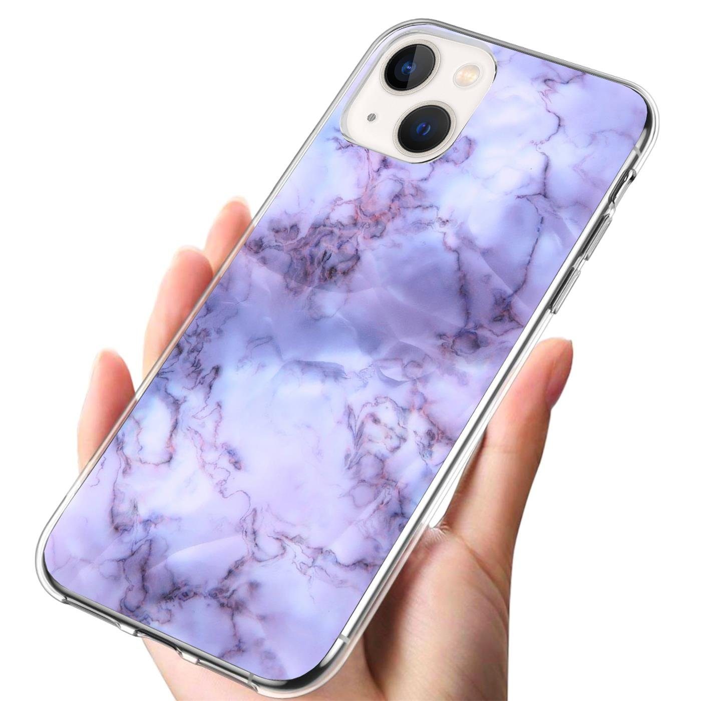 CoolGadget Handyhülle Handy Case Silikon Motiv Series für Apple iPhone 13 6,1 Zoll, Hülle mit hochauflösendem Muster für iPhone 13 Schutzhülle