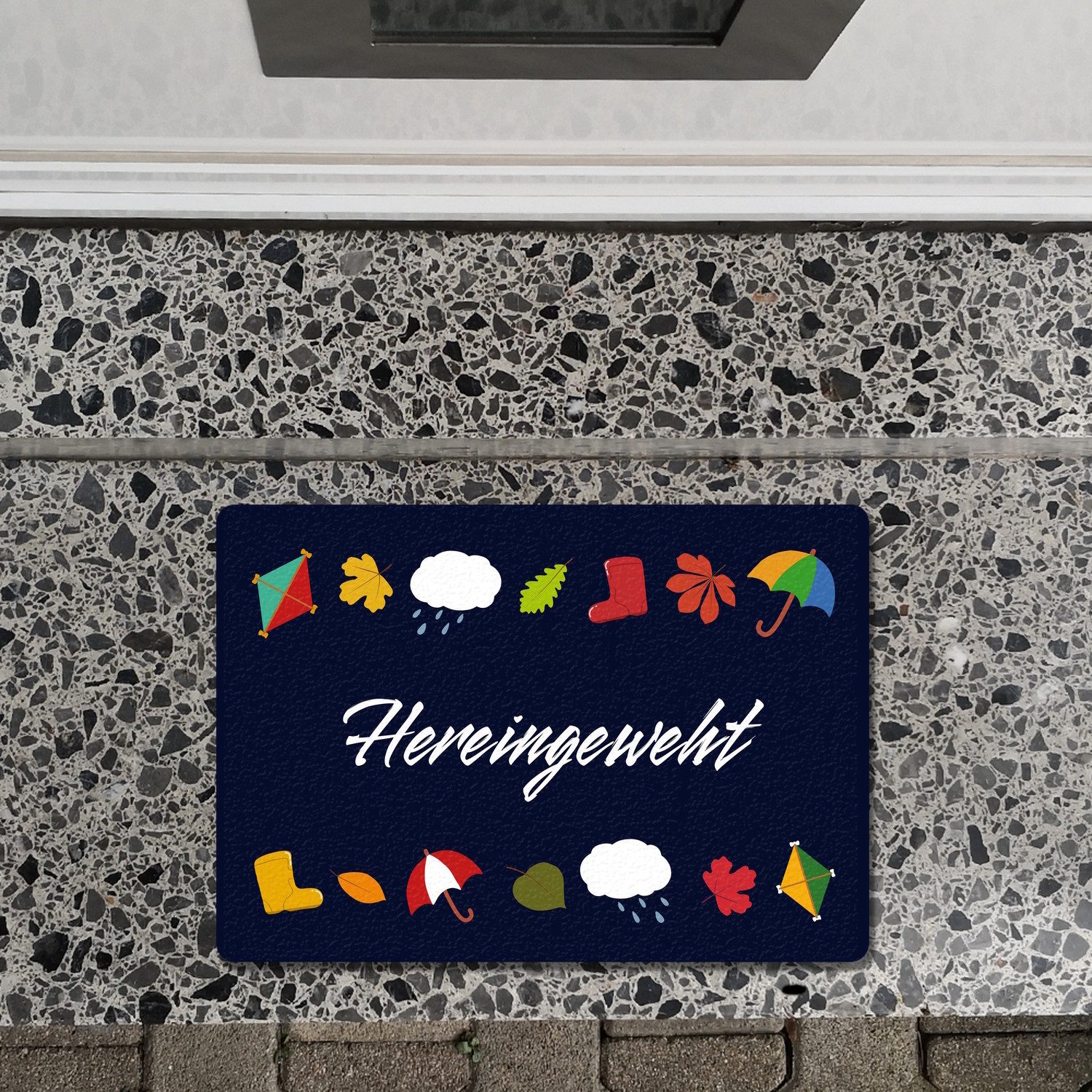 speecheese Fußmatte Hereingeweht Fußmatte in 35x50 günstig online kaufen