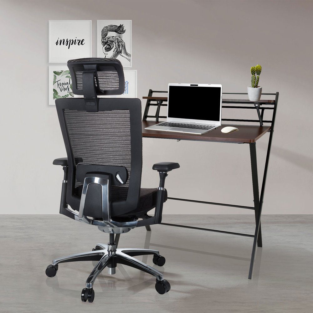 PRO (1 hjh End Bürostuhl High I Stoff/Netzstoff Schreibtischstuhl NOVA Drehstuhl St), OFFICE ergonomisch