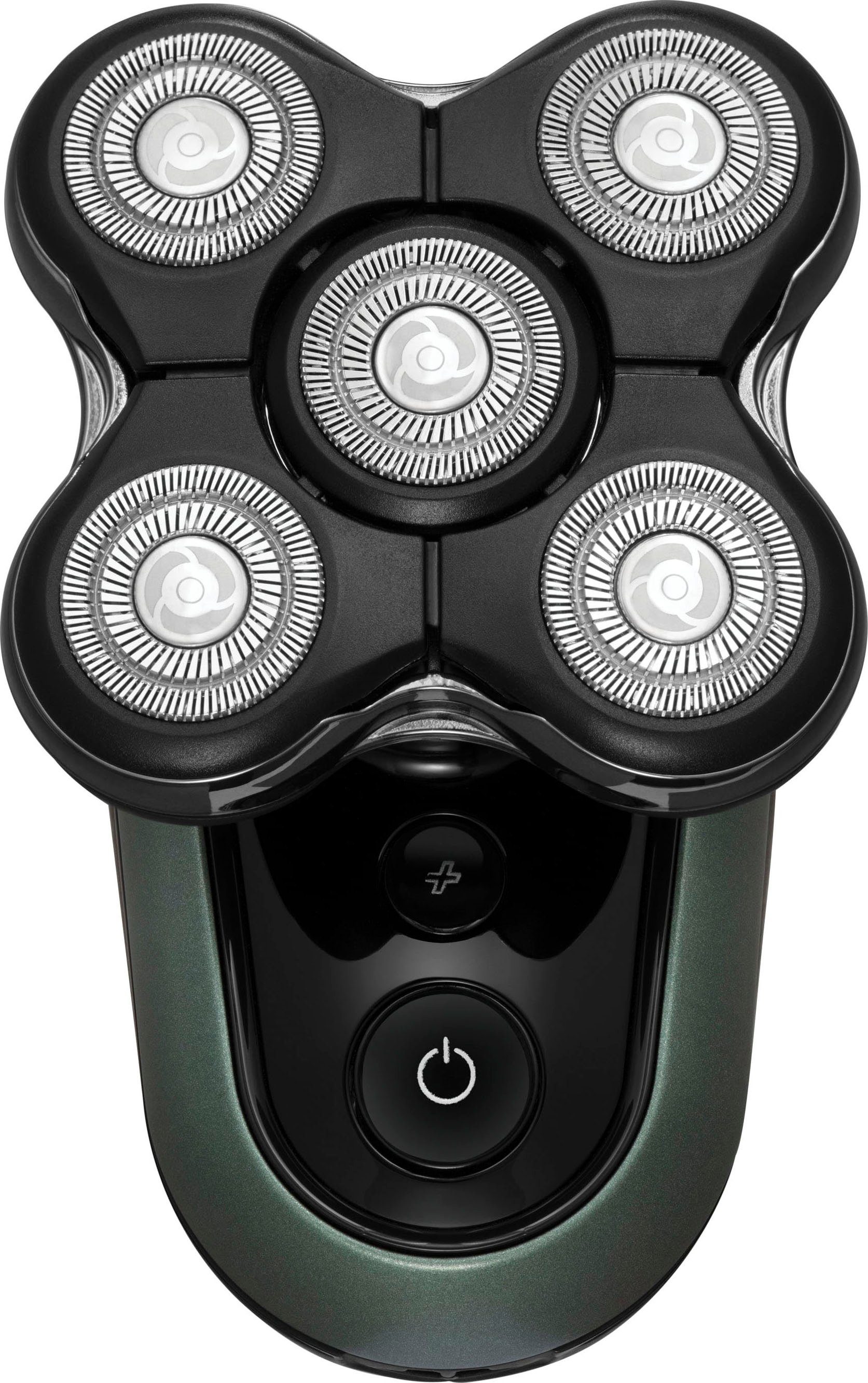 Remington Glatzen-Rasierer RX7, XR1600, Nass-& Trockenrasur, Turbo-Boost-Funktion,akkubetrieben (60 Min) schwarz