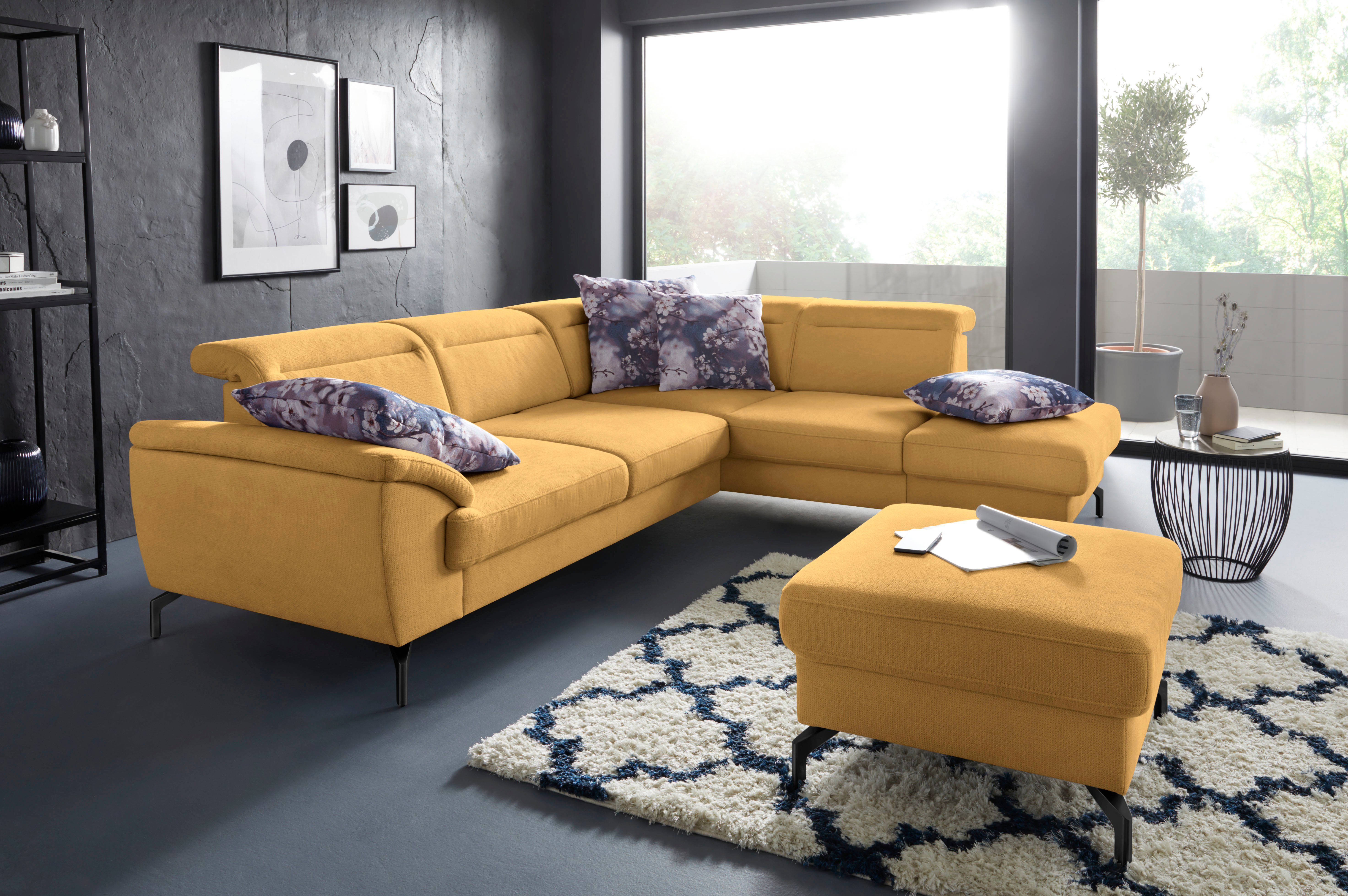 sit&more Ecksofa Percy L-Form, 15 cm günstig online kaufen