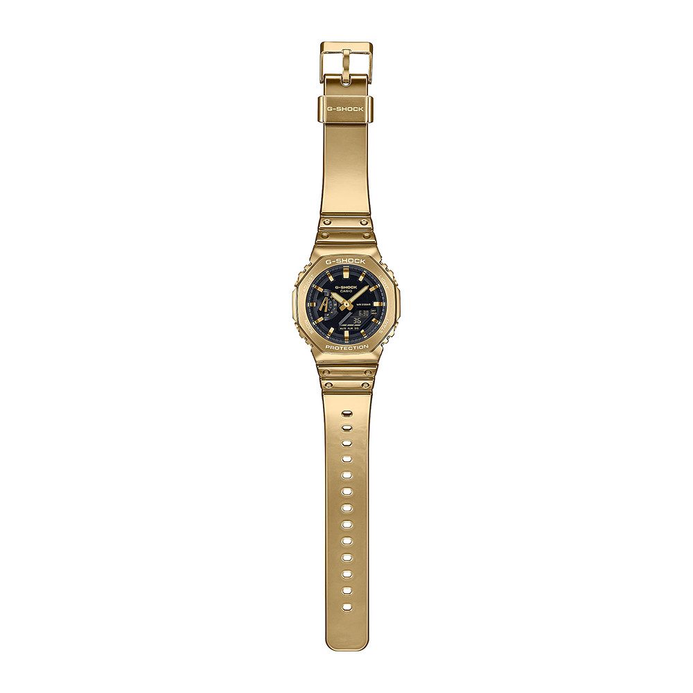 CASIO Quarzuhr Casio GM-2100YMG-9AER GM-2100YMG-9AER, (100-tlg), Hochwertiges Produkt mit zeitlosem Design, sorgfältiger Verarbeitung
