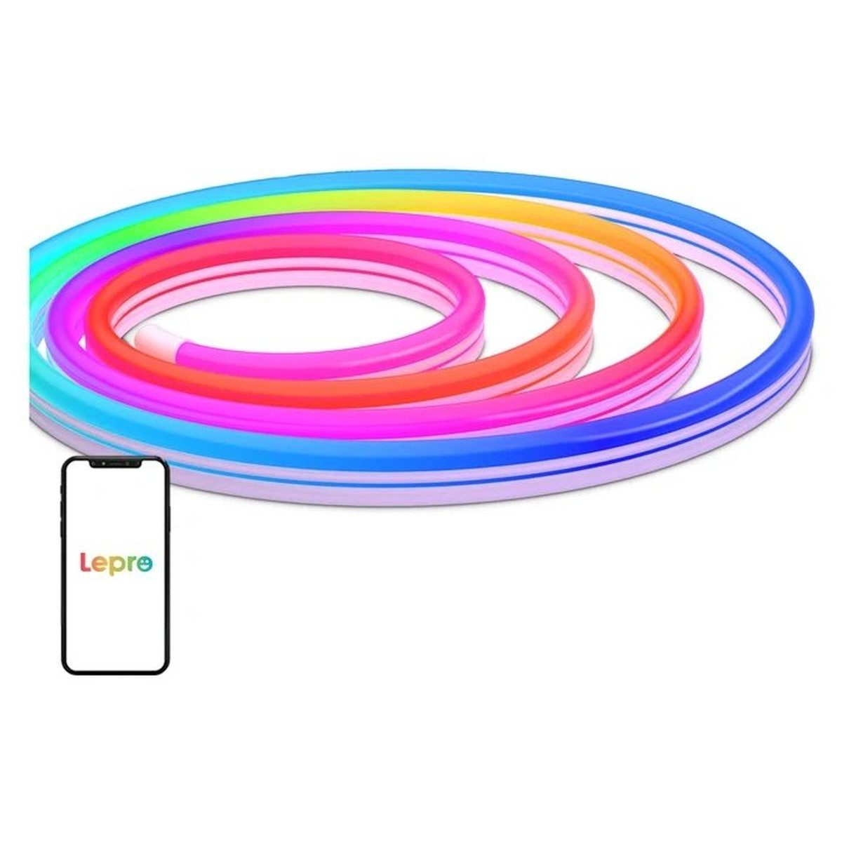 LEPRO LED-Streifen LEPRO N1-5 RGB Smart LED-Streifen, 5 m