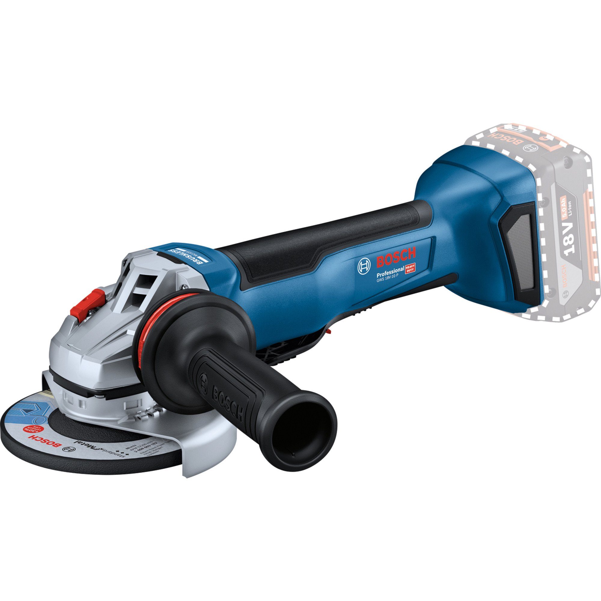 Bosch Professional Winkelschleifer Bosch Professional Akku-Winkelschleifer GWS 18V-10