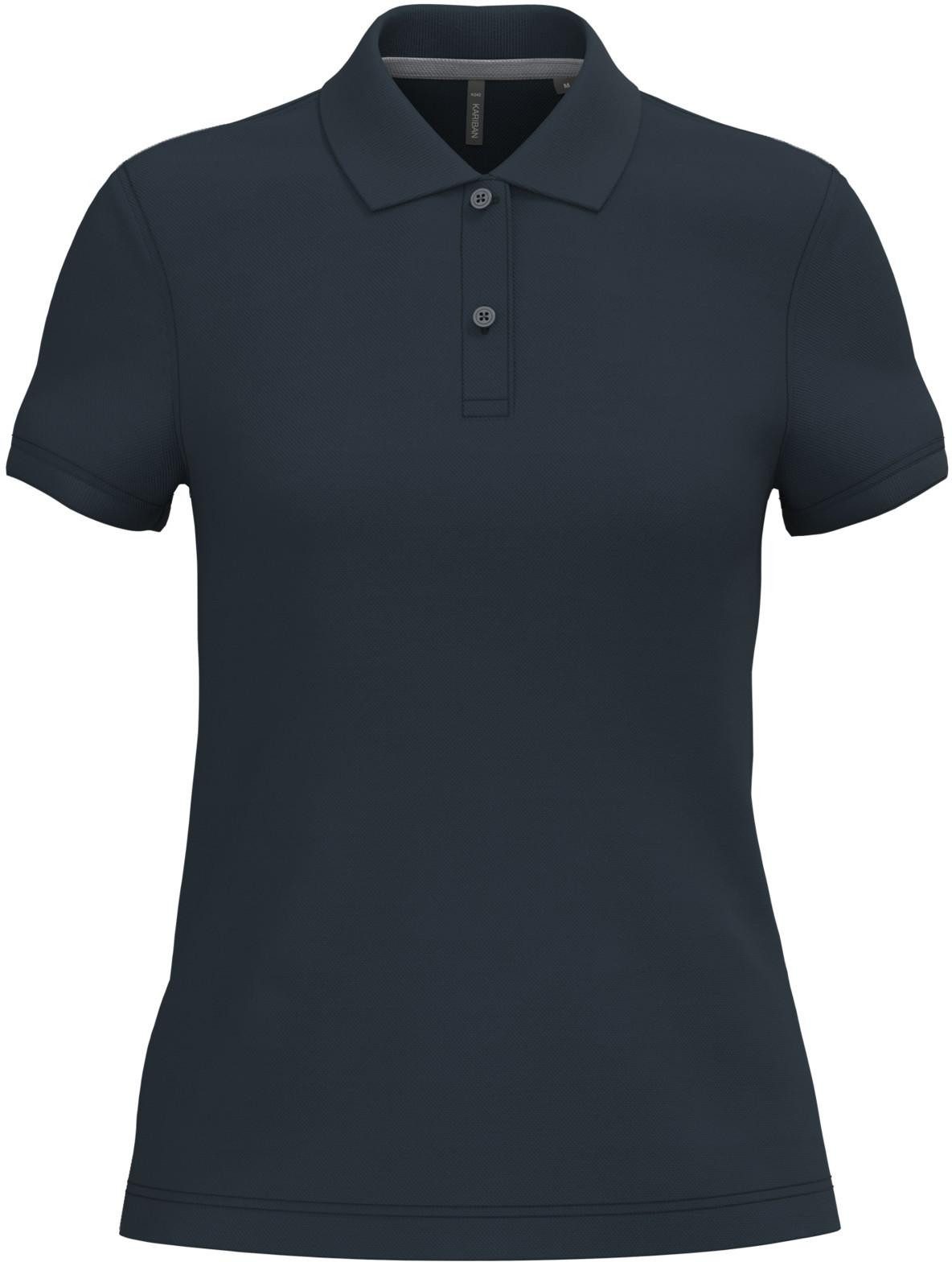 Poloshirt Damen Piqué Poloshirt Kurzarm