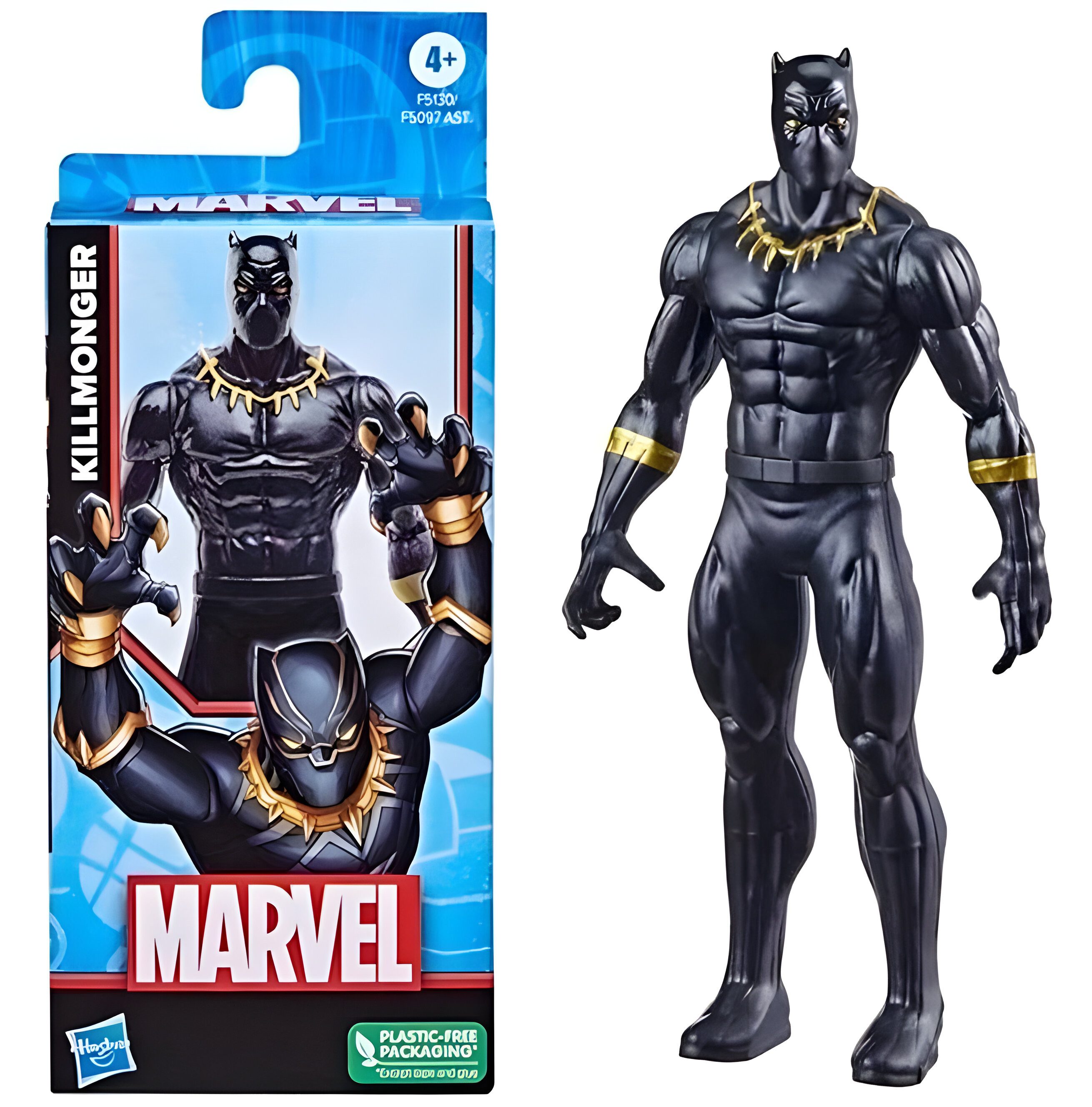 MARVEL Actionfigur Marvel Avengers Hulk Iron Man Black Panther Captain Figur 15 cm