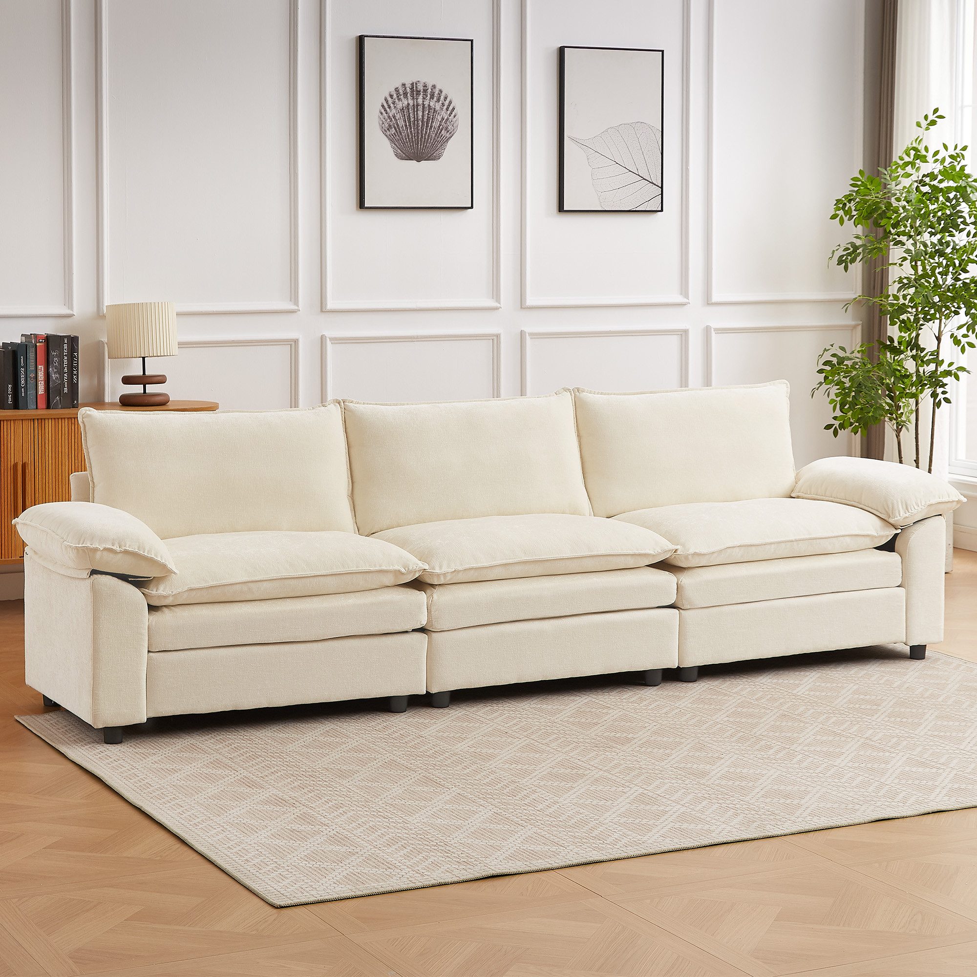 Jiexi Sofa Sofa, multifunktionales Kombinationssofa, Freizeitsofa